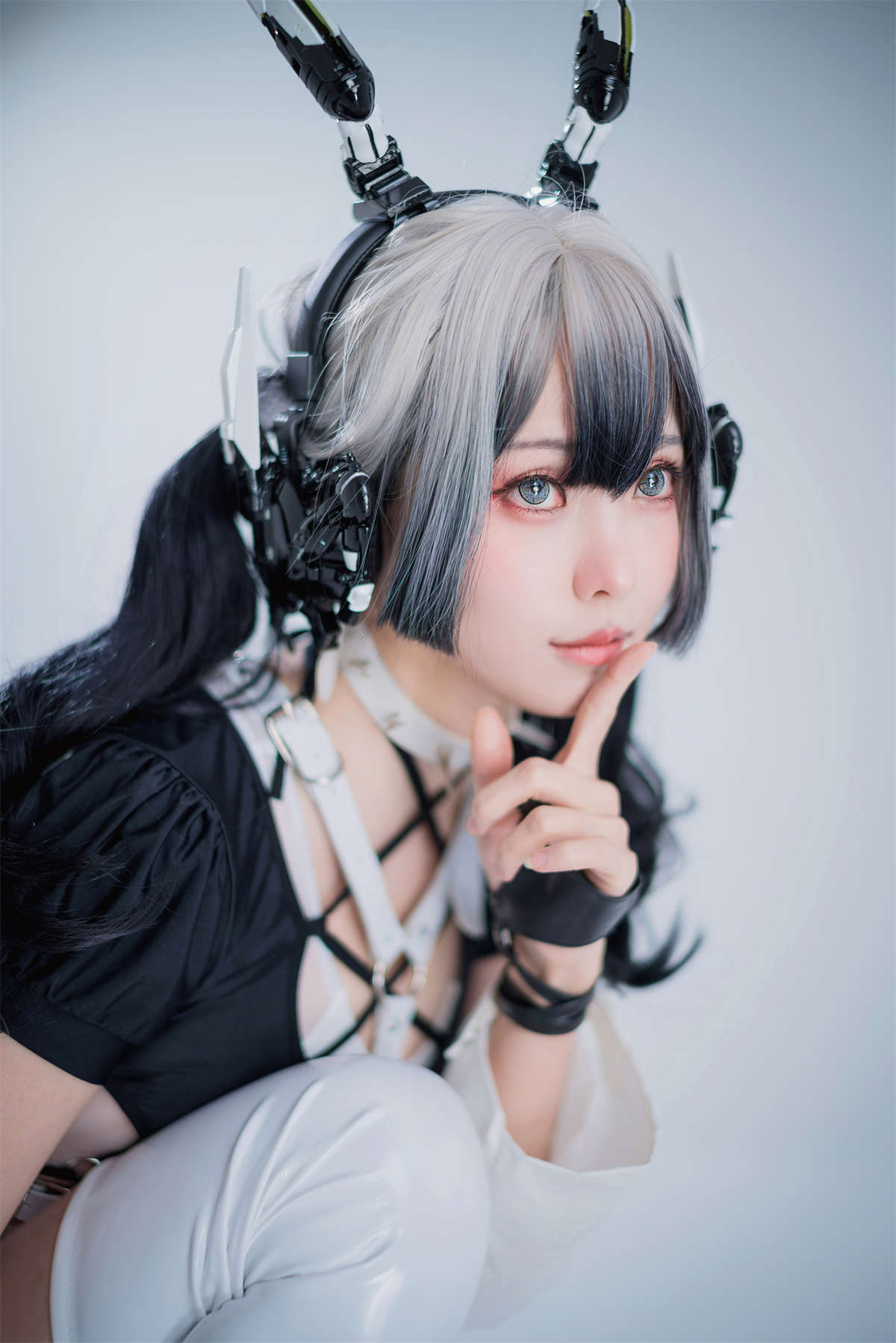图片[2]-Ely_eee(ElyEE子) Cyber Girl BLANCHE 賽博少女-日更街拍