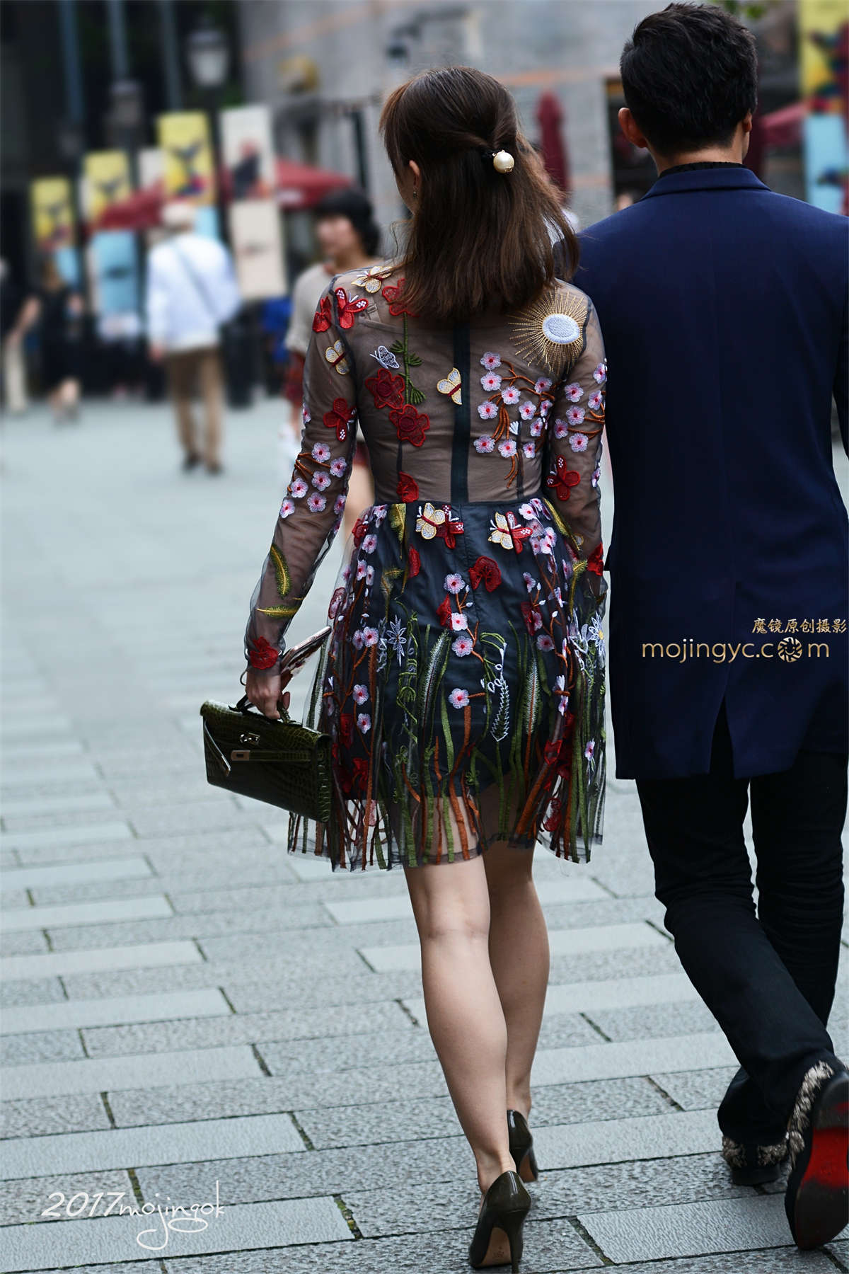 图片[2]-咔喳赛61 裸腿高跟可人少妇 （11p）-日更街拍