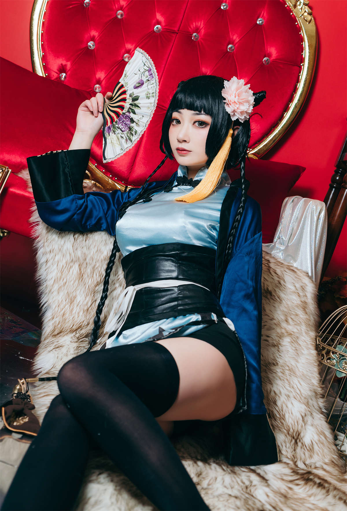 YITUYU艺图语 2023.06.27 美丽的蓝猫 桃墨公子x-日更街拍