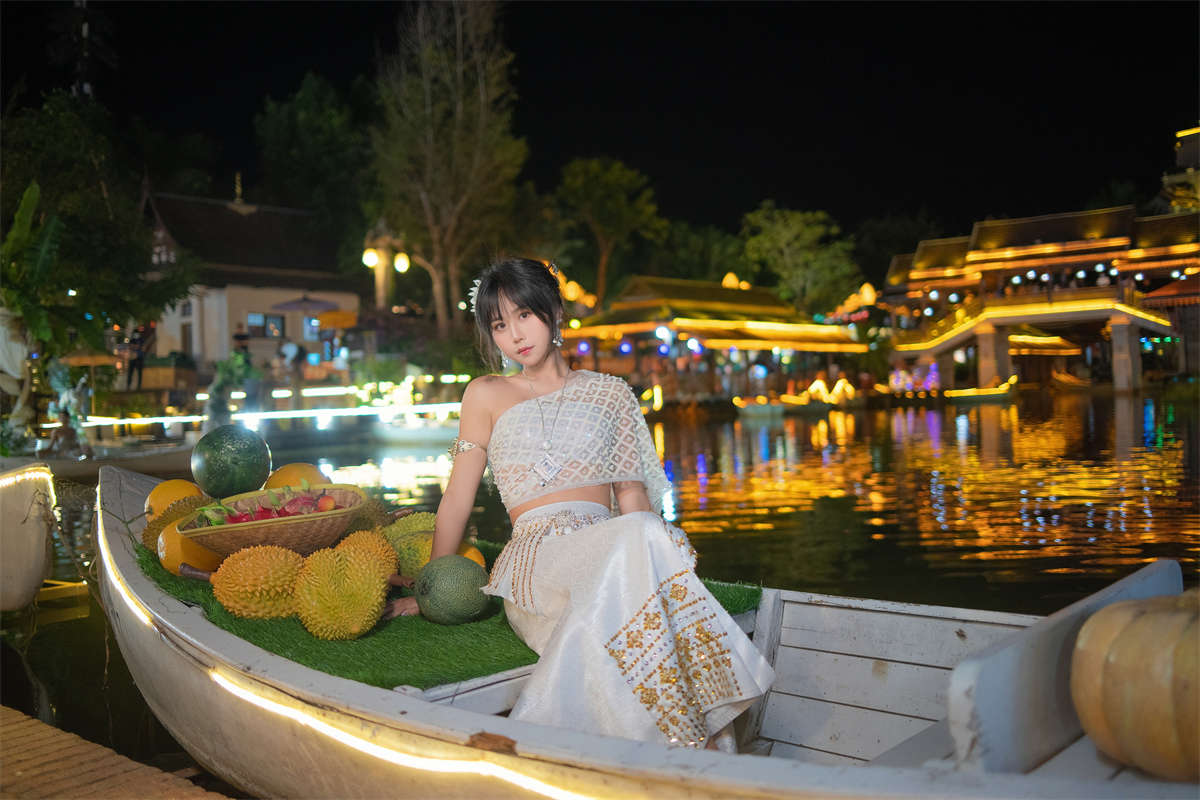 图片[2]-萌芽儿No.38 西双版纳 傣服 银-日更街拍