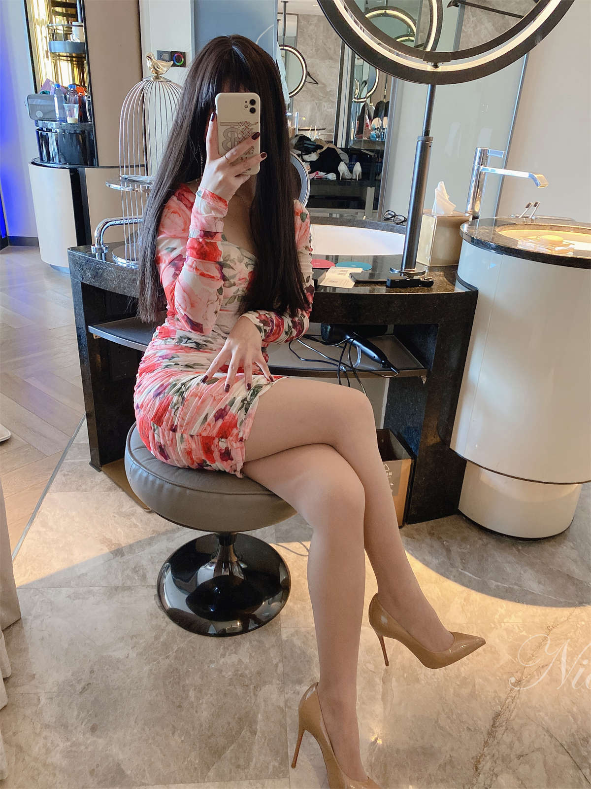 图片[2]-安乔乔儿(Nia乔乔) No.030 温柔少妇风-日更街拍