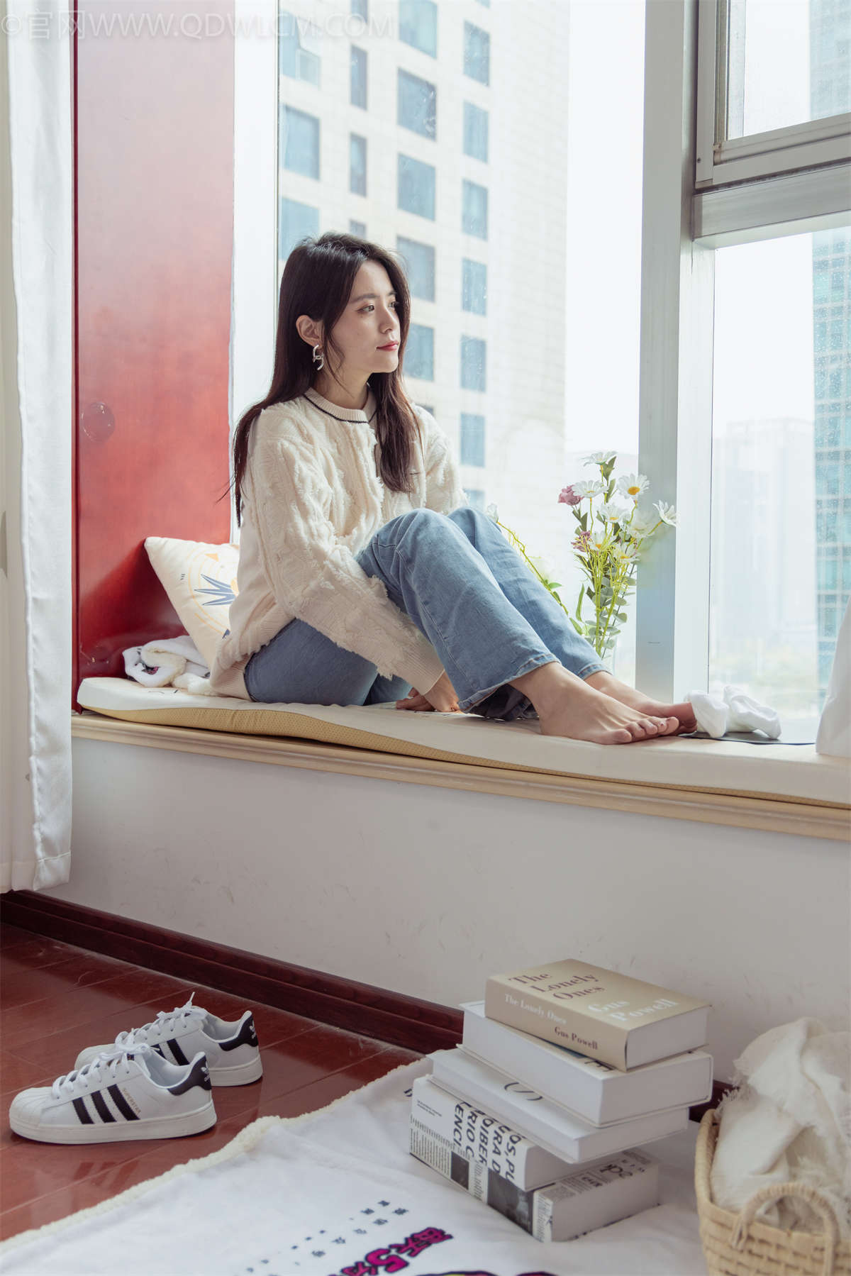 物恋传媒 NO.972期 然然-花的声音-日更街拍