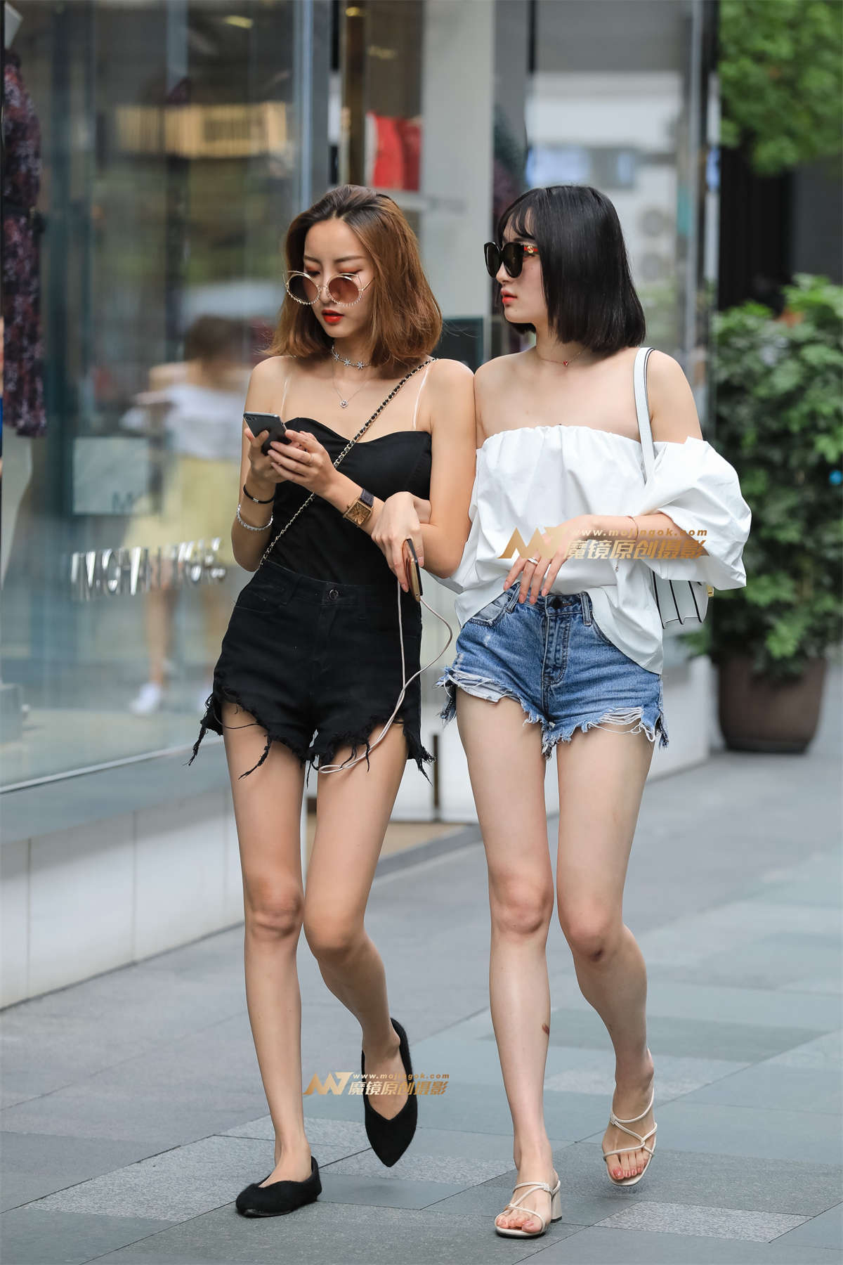 【凯恩赛帖】亭亭玉立的姐妹花-日更街拍