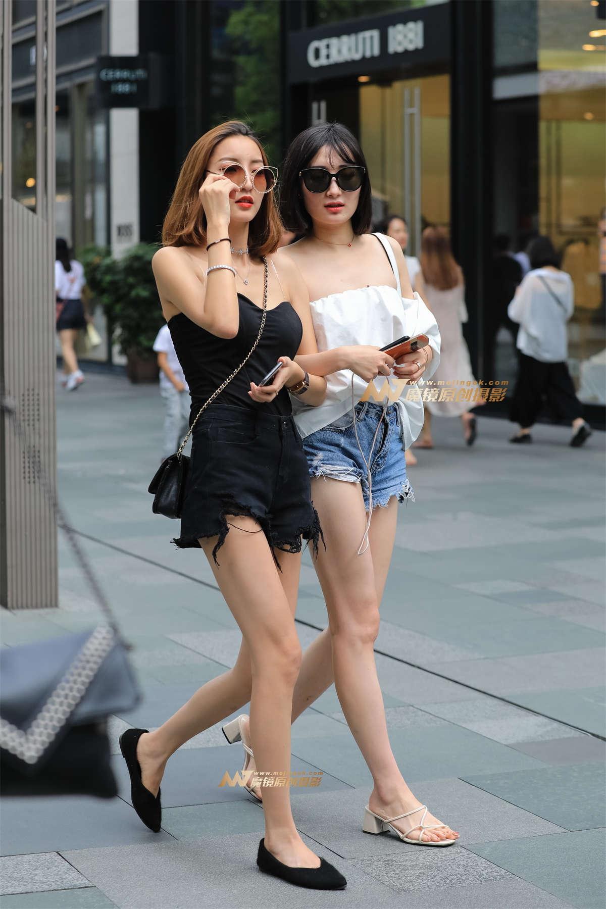 图片[2]-【凯恩赛帖】亭亭玉立的姐妹花-日更街拍