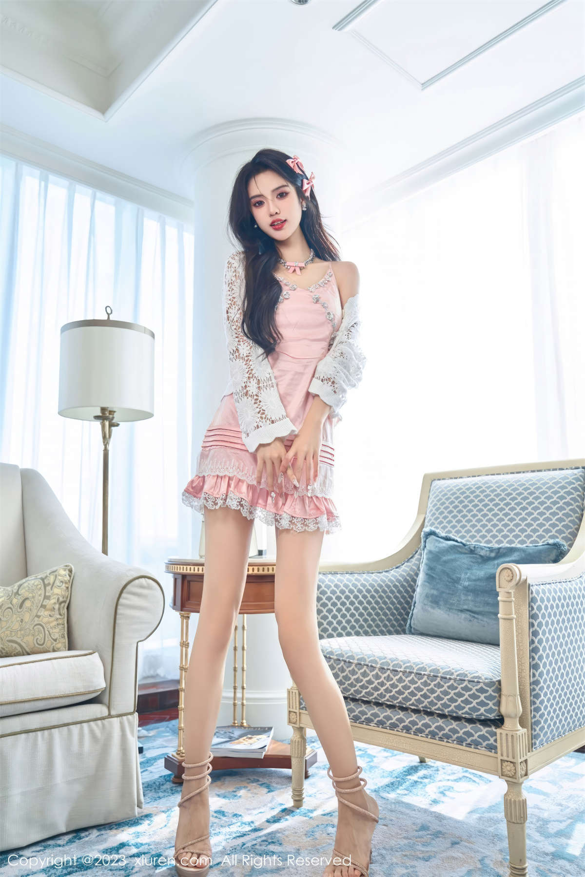 图片[2]-Xiuren秀人网 2023.11.01 No.7595 浅浅-日更街拍
