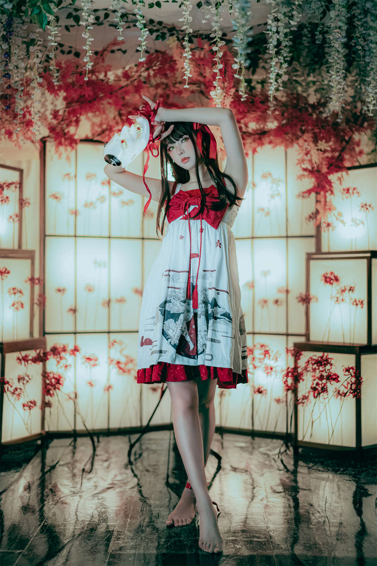 图片[2]-Ely_eee(ElyEE子) Oni Higanbana 鬼面彼岸-日更街拍