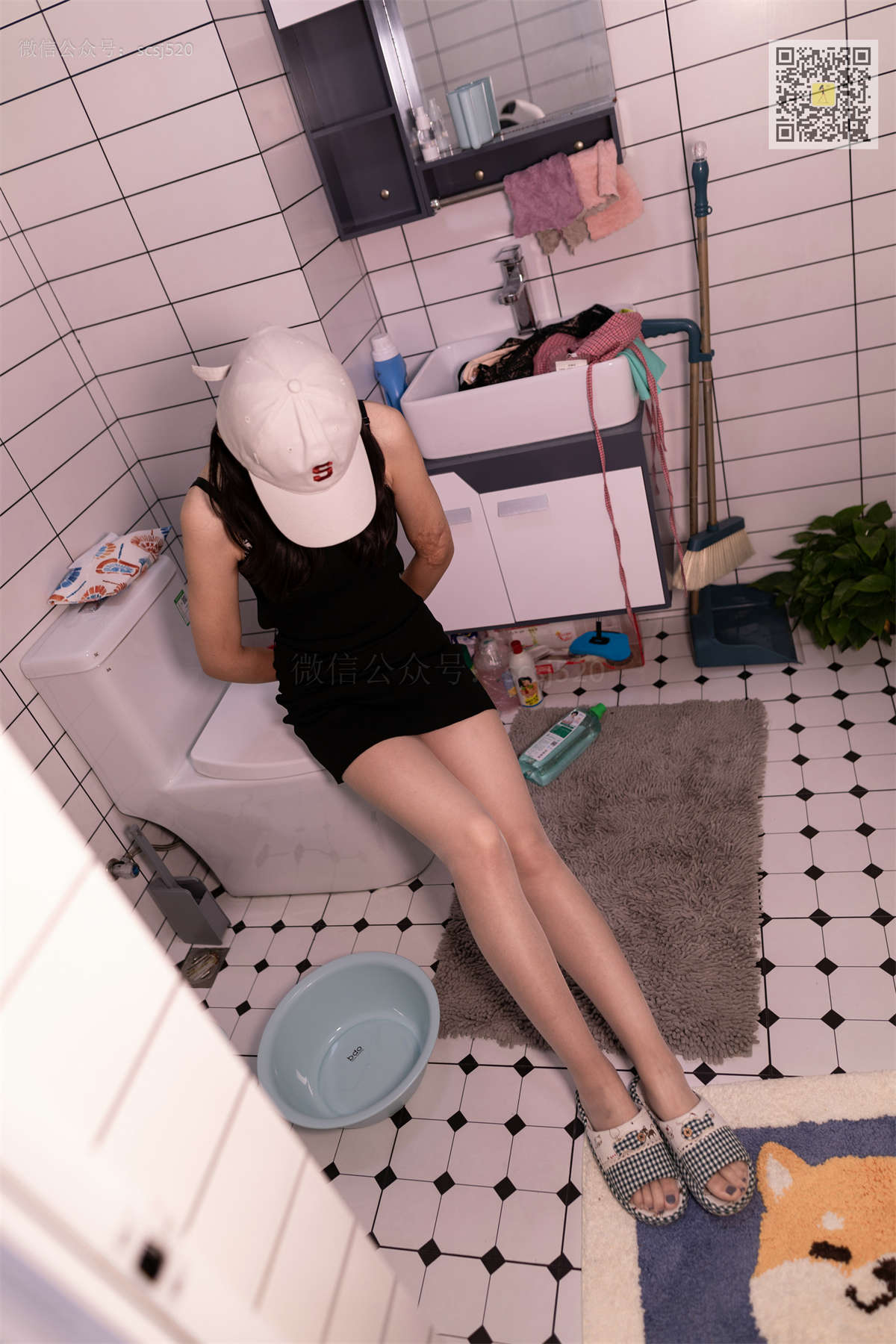 图片[2]-LSS山茶摄影 NO.301 小鹿 洗脚-日更街拍