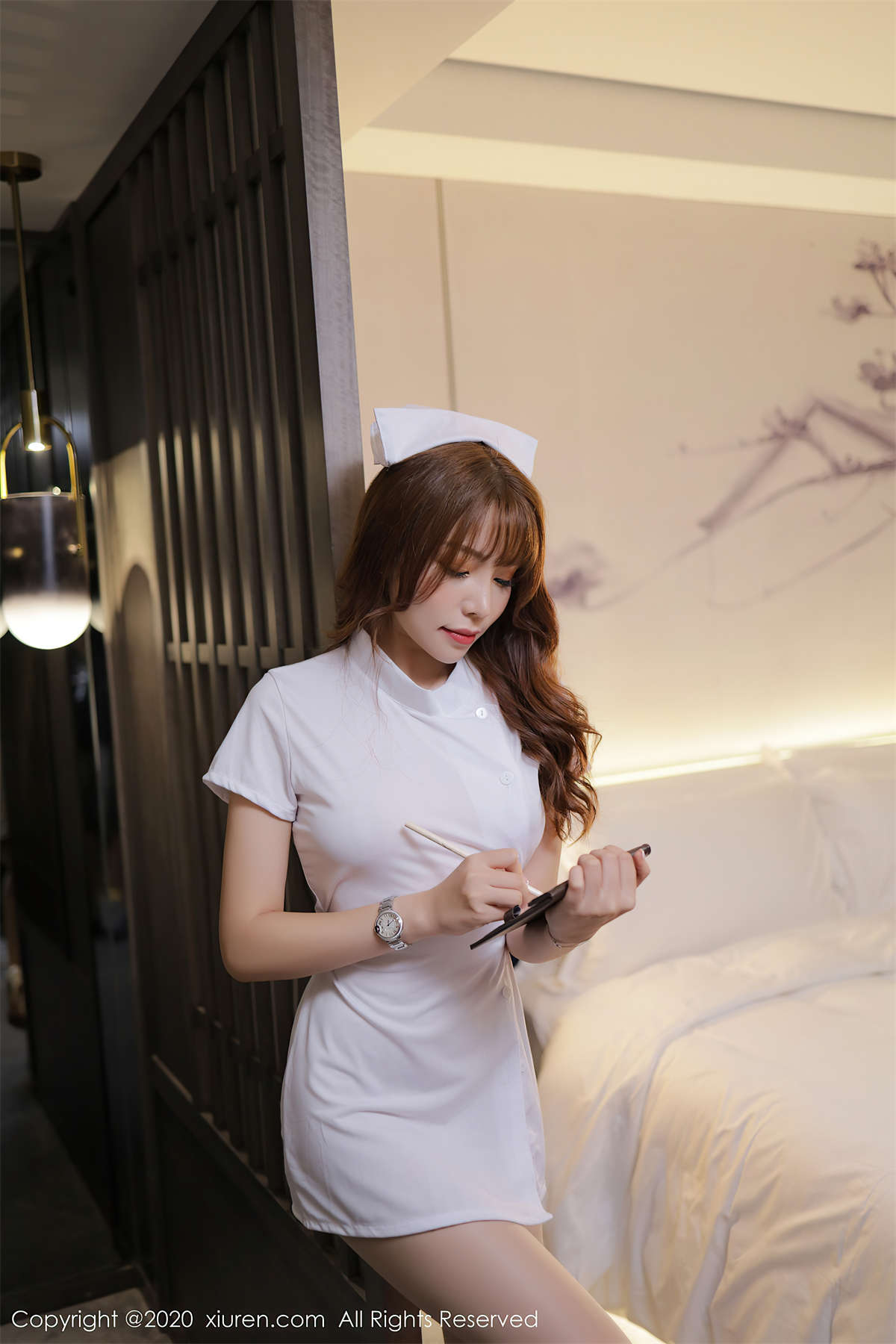 图片[2]-Xiuren秀人网 2020.09.04 NO.2530 芝芝Booty-日更街拍