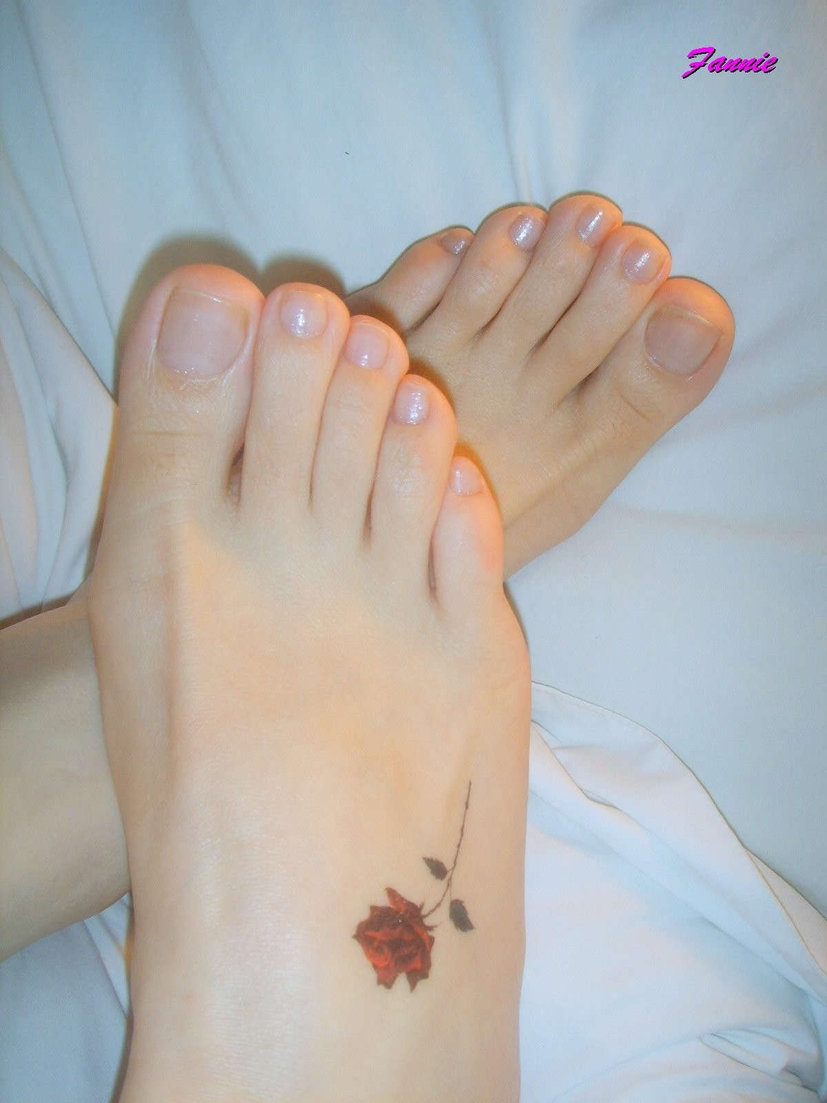 图片[2]-Fannie芬妮美足园NO.188 倾城之恋-日更街拍