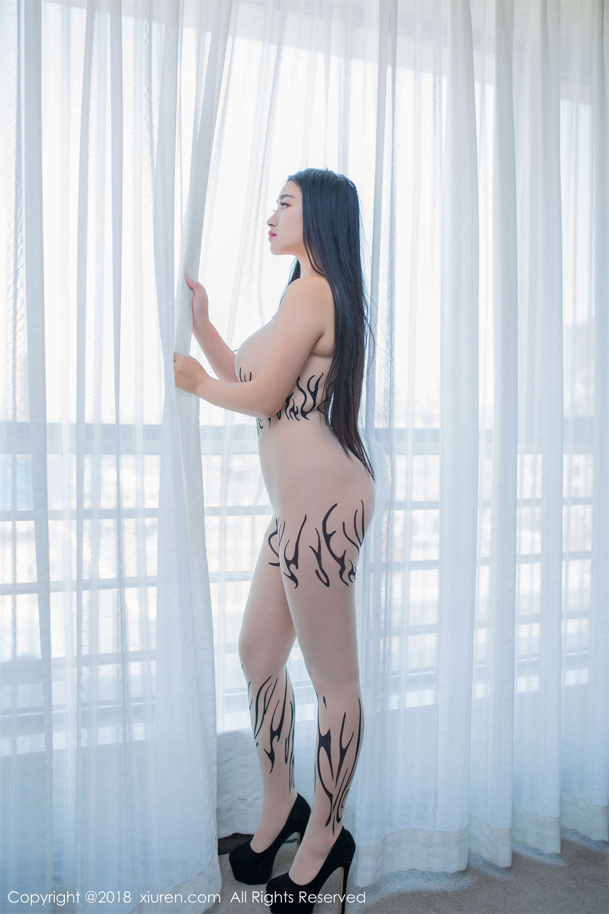 图片[2]-Xiuren秀人网 2018.06.06 NO.1036 龍籹cool-日更街拍