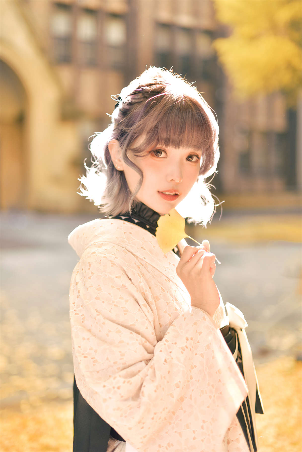 图片[2]-Ely_eee(ElyEE子) Ginkgo Hakama-日更街拍