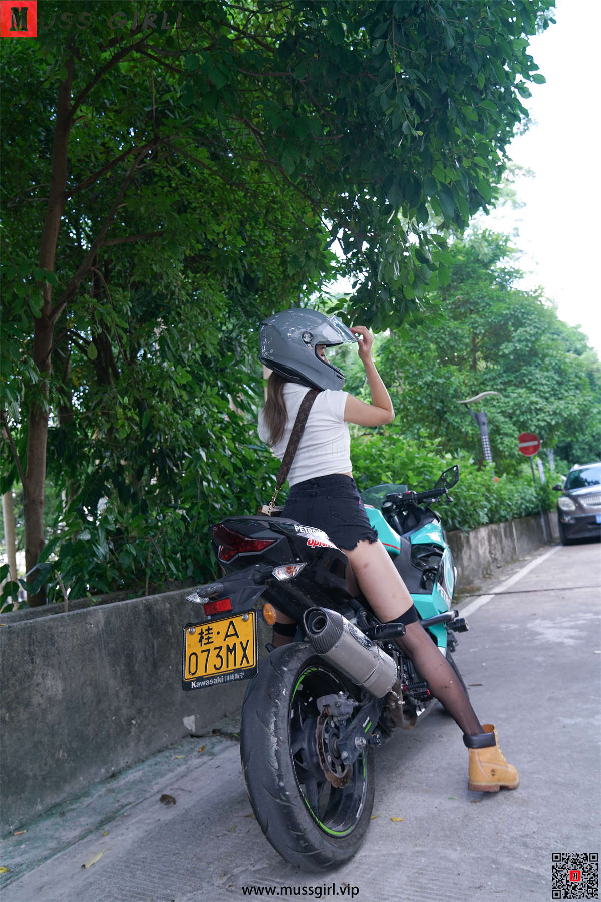 图片[2]-MussGirl慕丝女郎 NO.485 小义-日更街拍