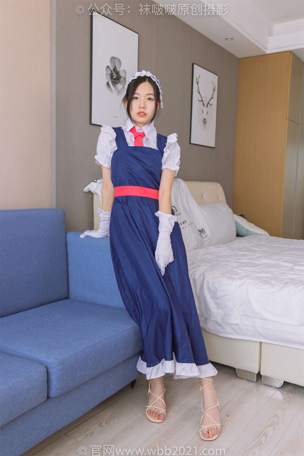 袜啵啵 No.287 小甜豆-平底鞋、肉丝（脚尖微加固款）、裸足 花絮版-日更街拍