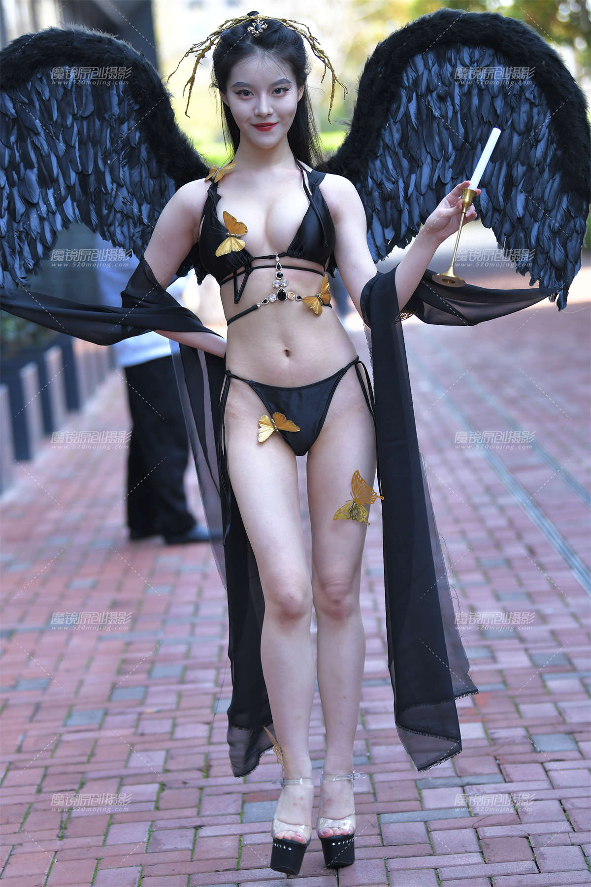 图片[2]-蝴蝶吻花山-日更街拍