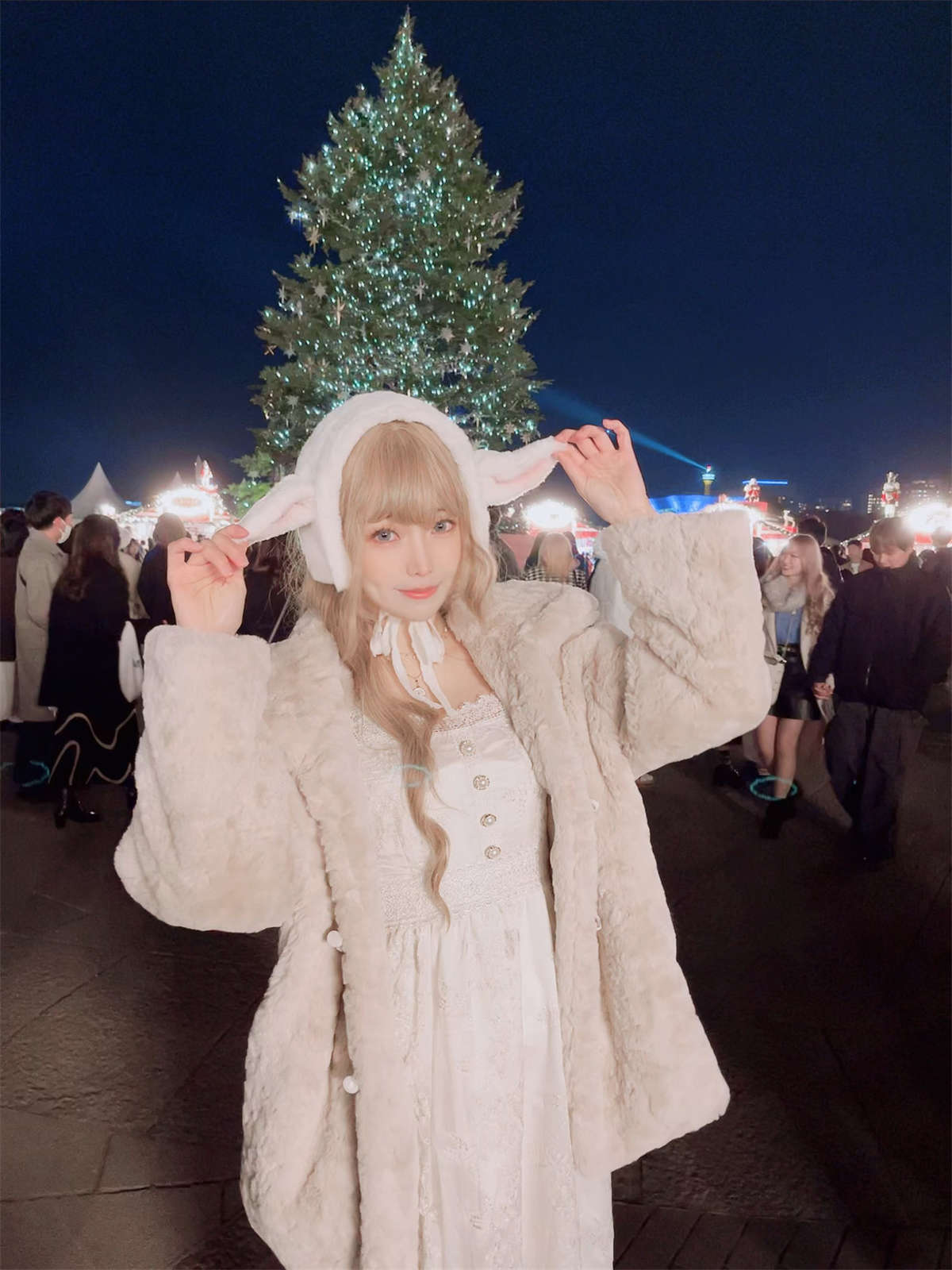 Ely_eee(ElyEE子) Winter Market Lamb-日更街拍