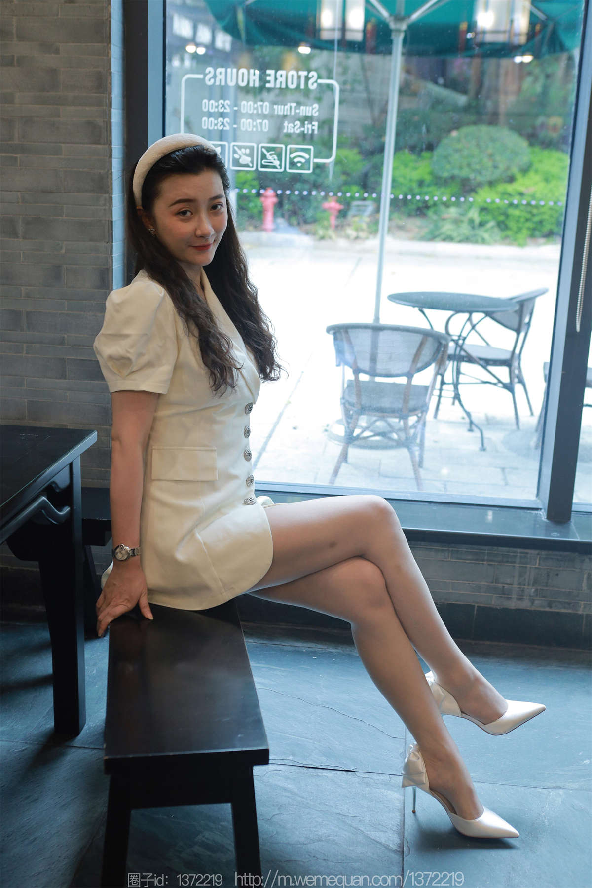 图片[2]-IESS异思趣向 2023.07.21 丝享家1486：秋秋 都市甜心-日更街拍