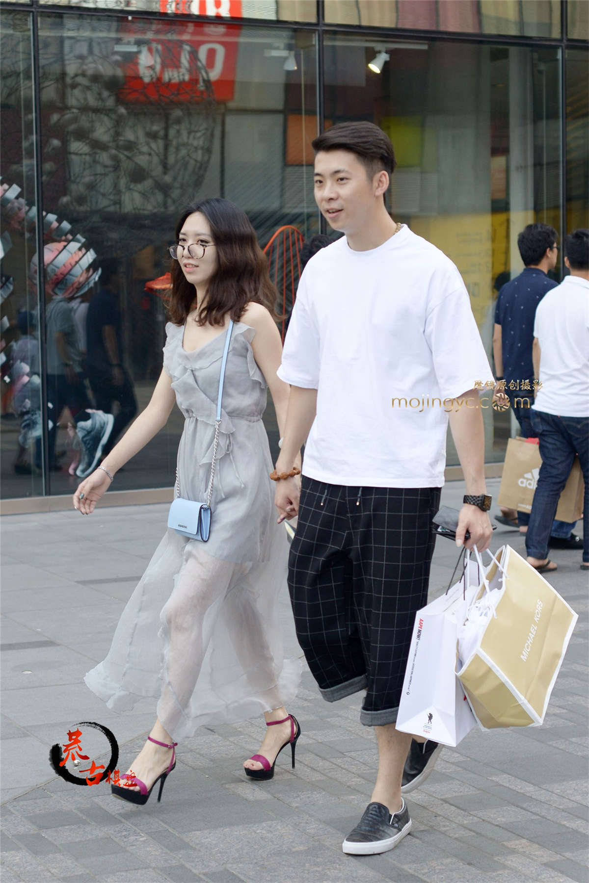 图片[2]-8-4 透视连衣裙-日更街拍