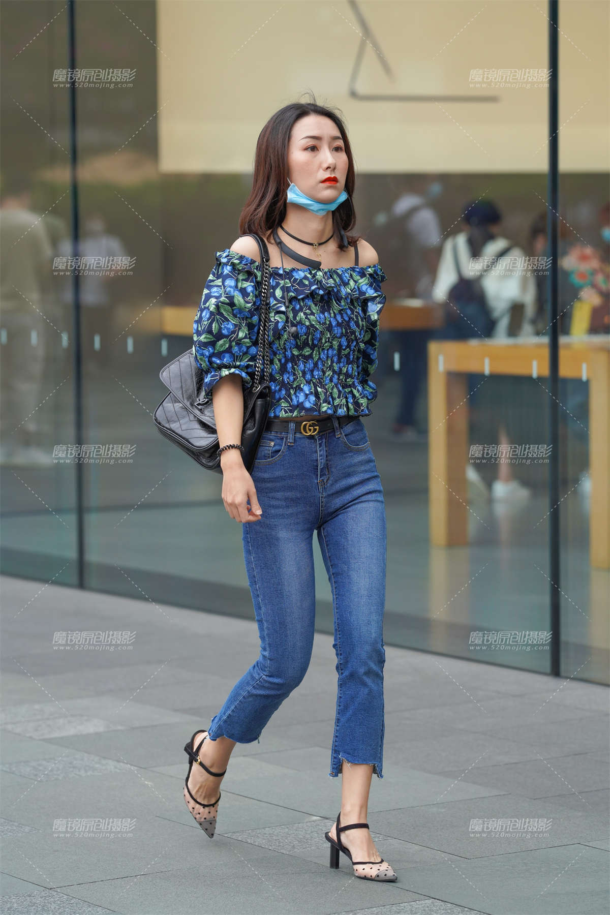 紧牛小姐姐 通勤打扮-日更街拍