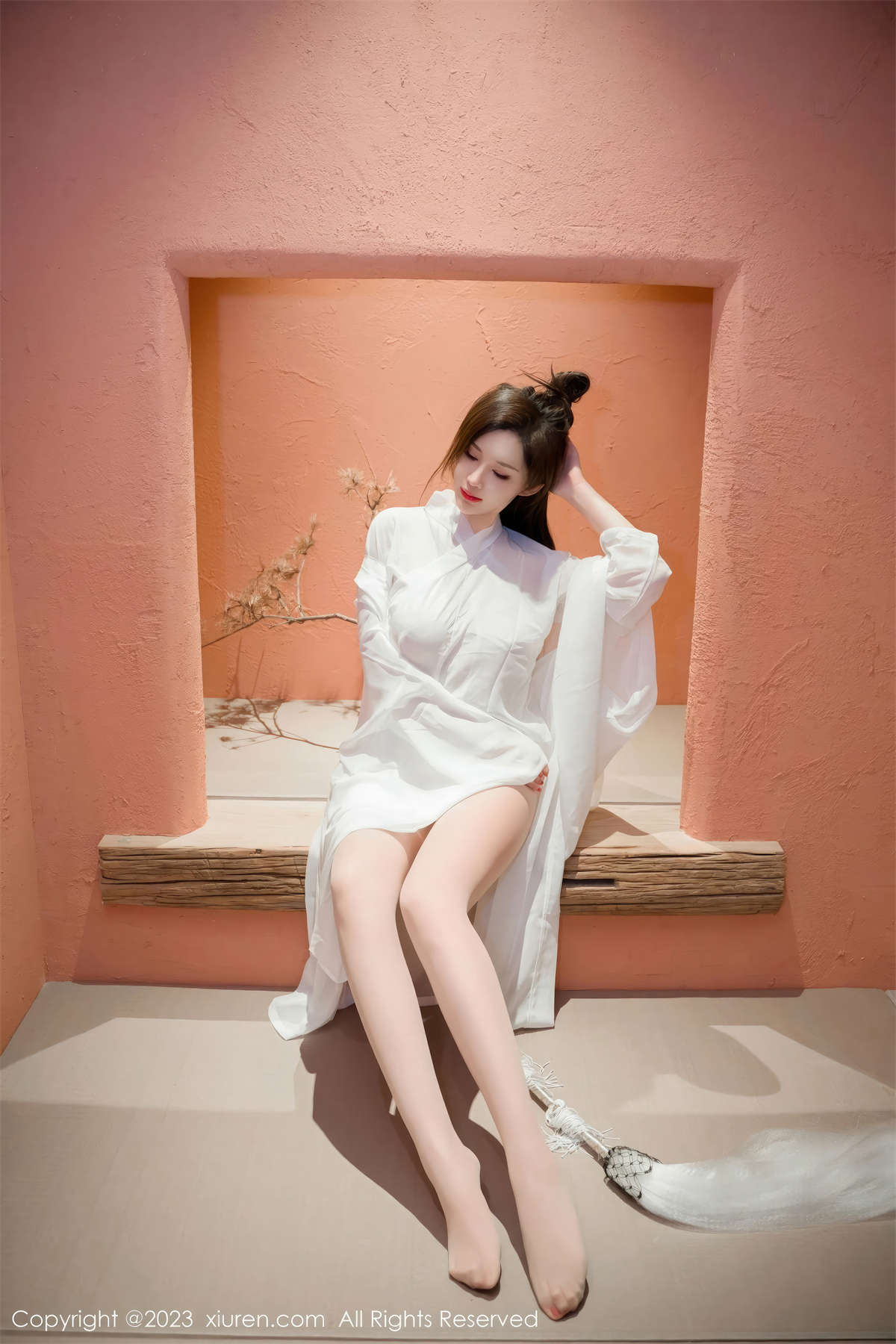 图片[2]-Xiuren秀人网 2023.10.07 No.7466 周妍希-日更街拍