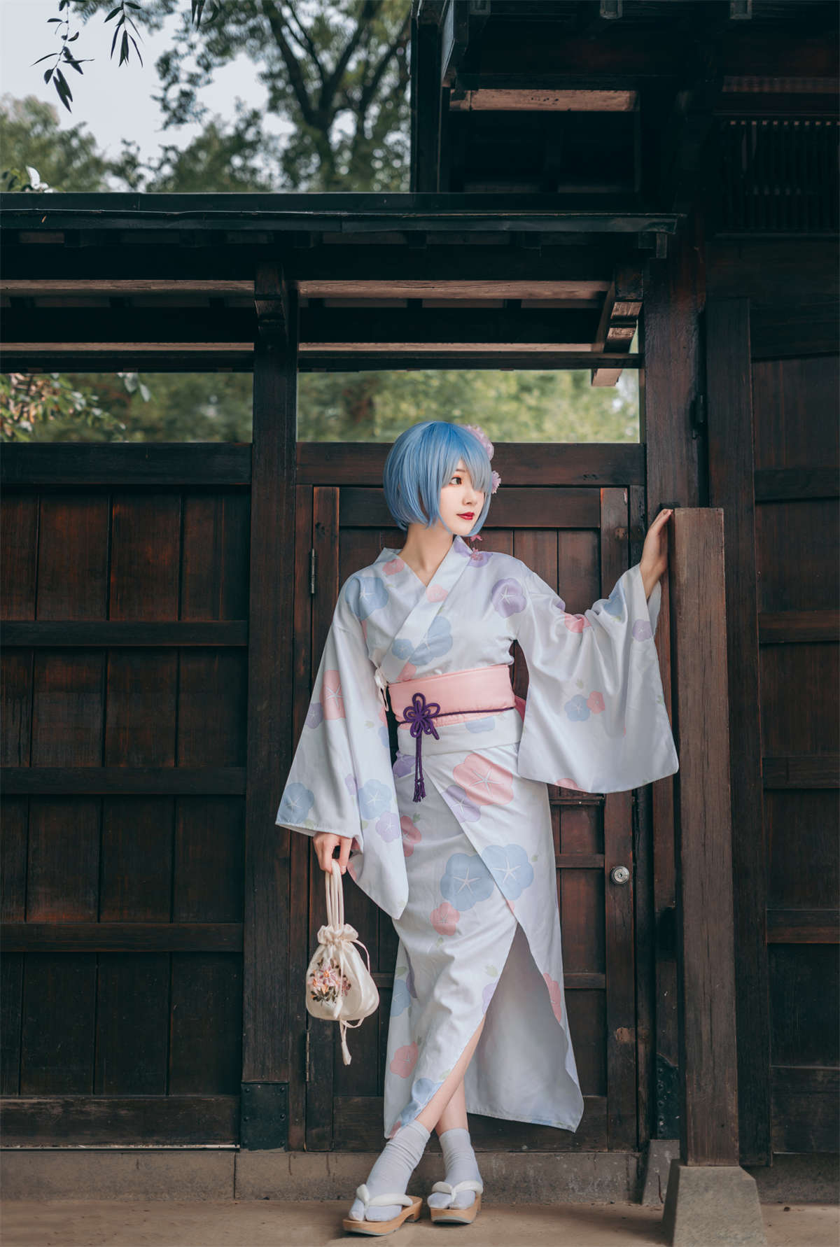 YITUYU艺图语 2023.04.17 蕾姆浴衣 桃墨公子x-日更街拍