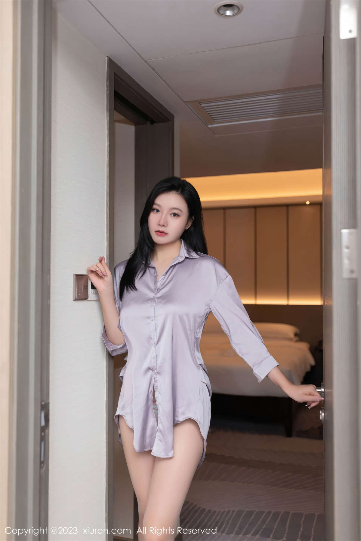 图片[2]-Xiuren秀人网 2023.09.12 No.7376 安然-日更街拍