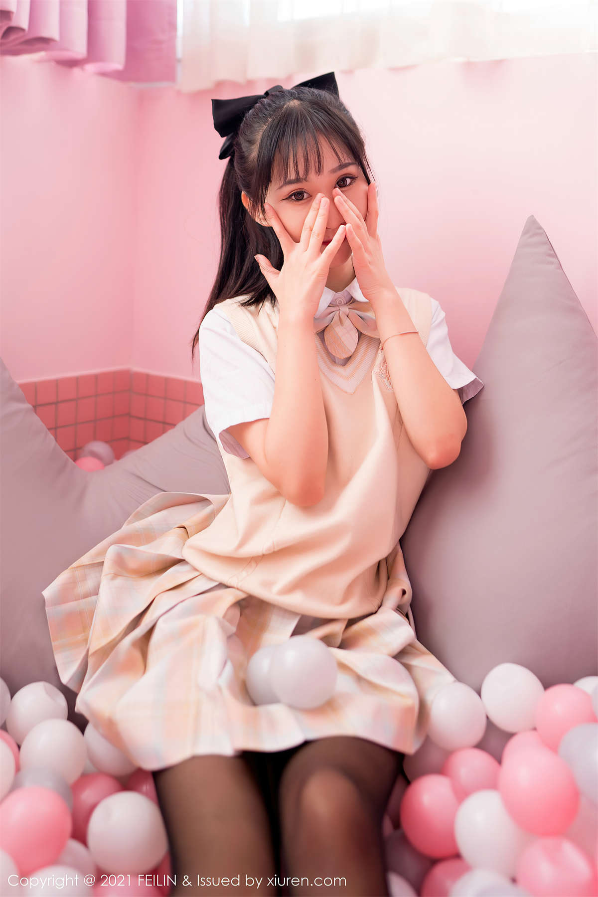 图片[2]-Feilin嗲囡囡 2021.10.28 VOL.417 小果冻儿-日更街拍