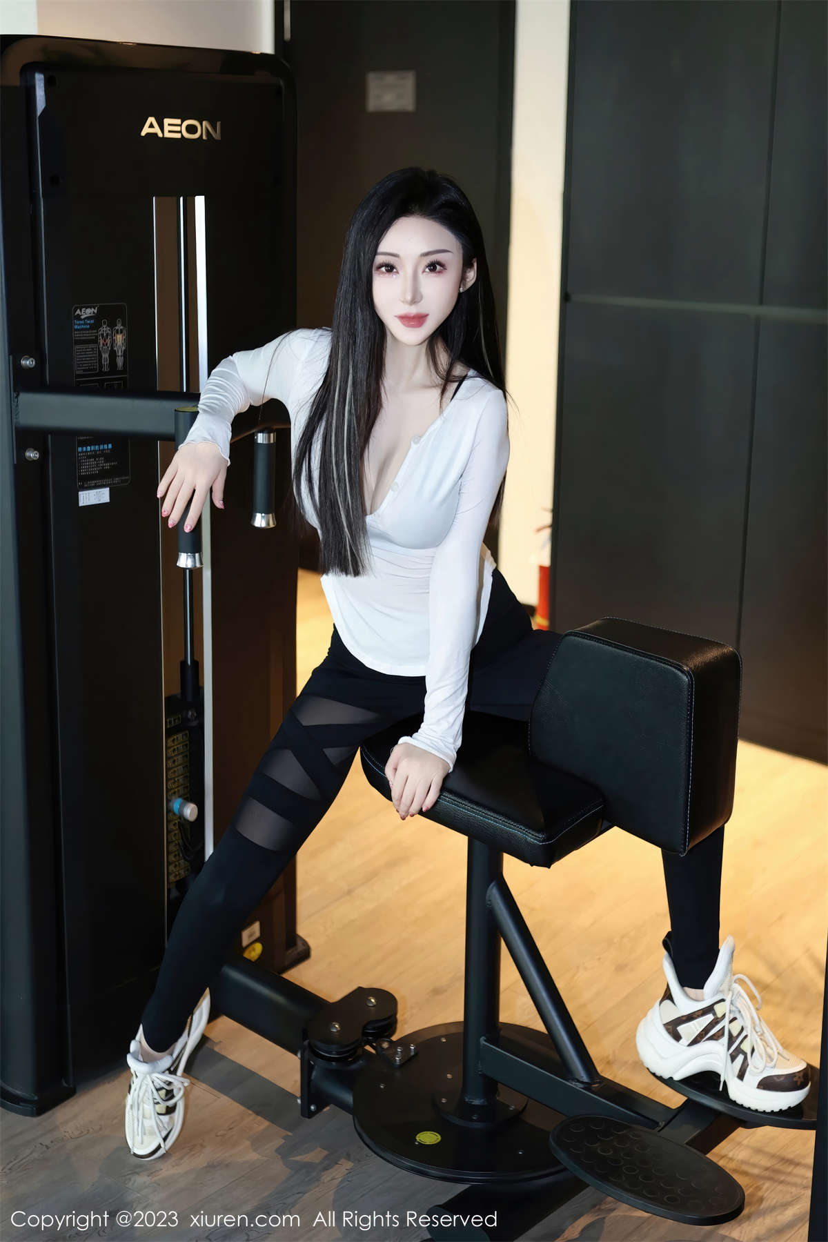 图片[2]-Xiuren秀人网 2023.11.23 No.7705 田兮白-日更街拍