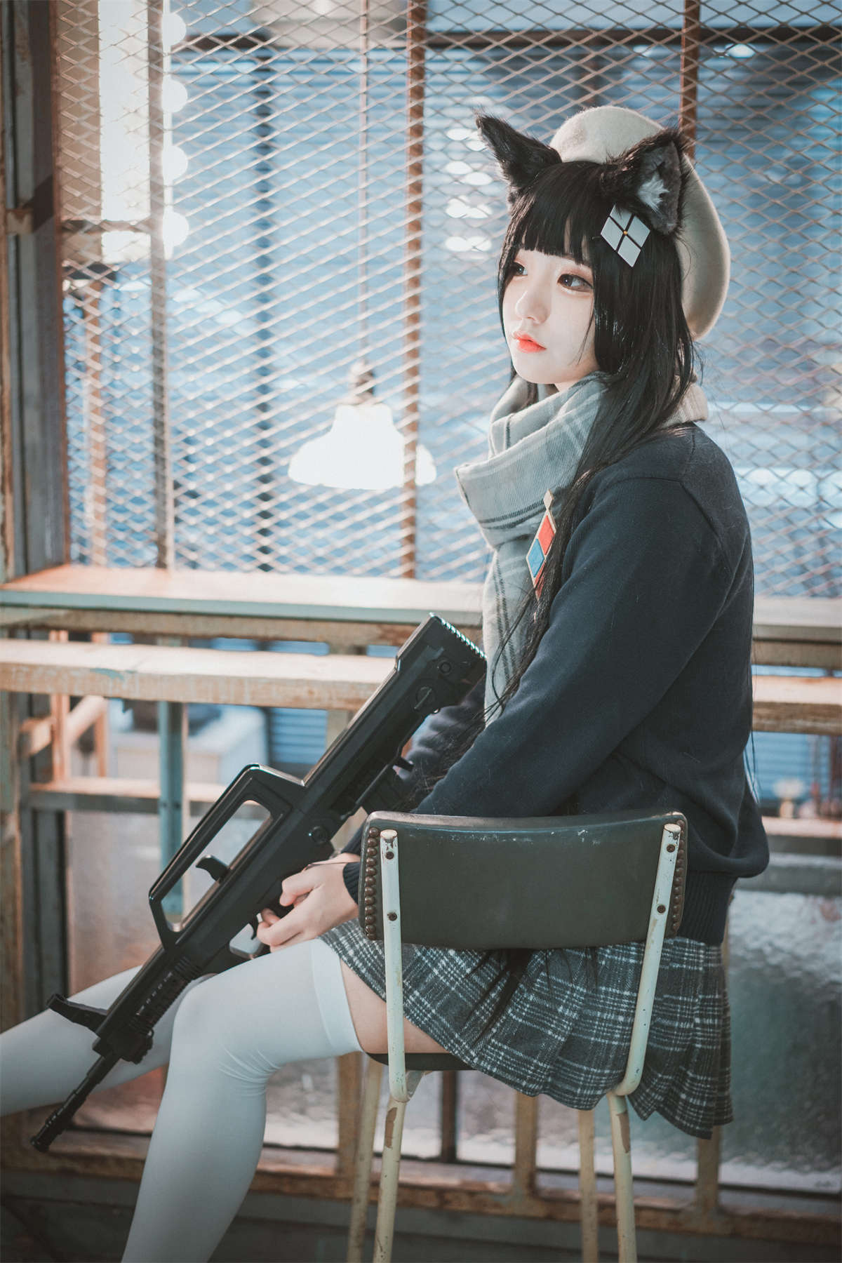 图片[2]-[DJAWA] Jenny – Type 95 Pure White Graduation-日更街拍