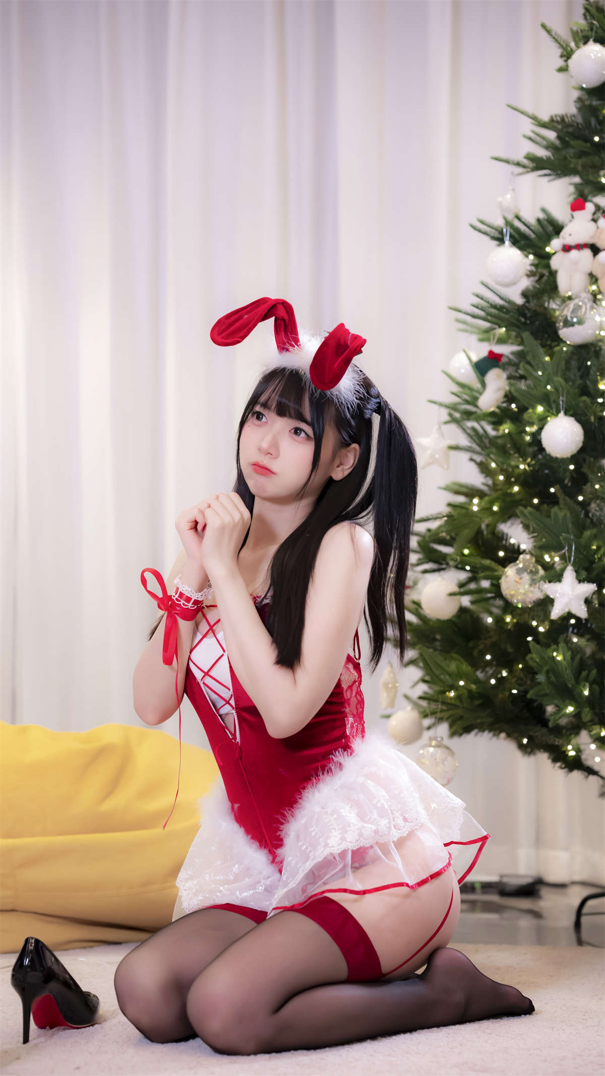 图片[2]-陆卿卿kyokyo NO.011 圣诞-日更街拍