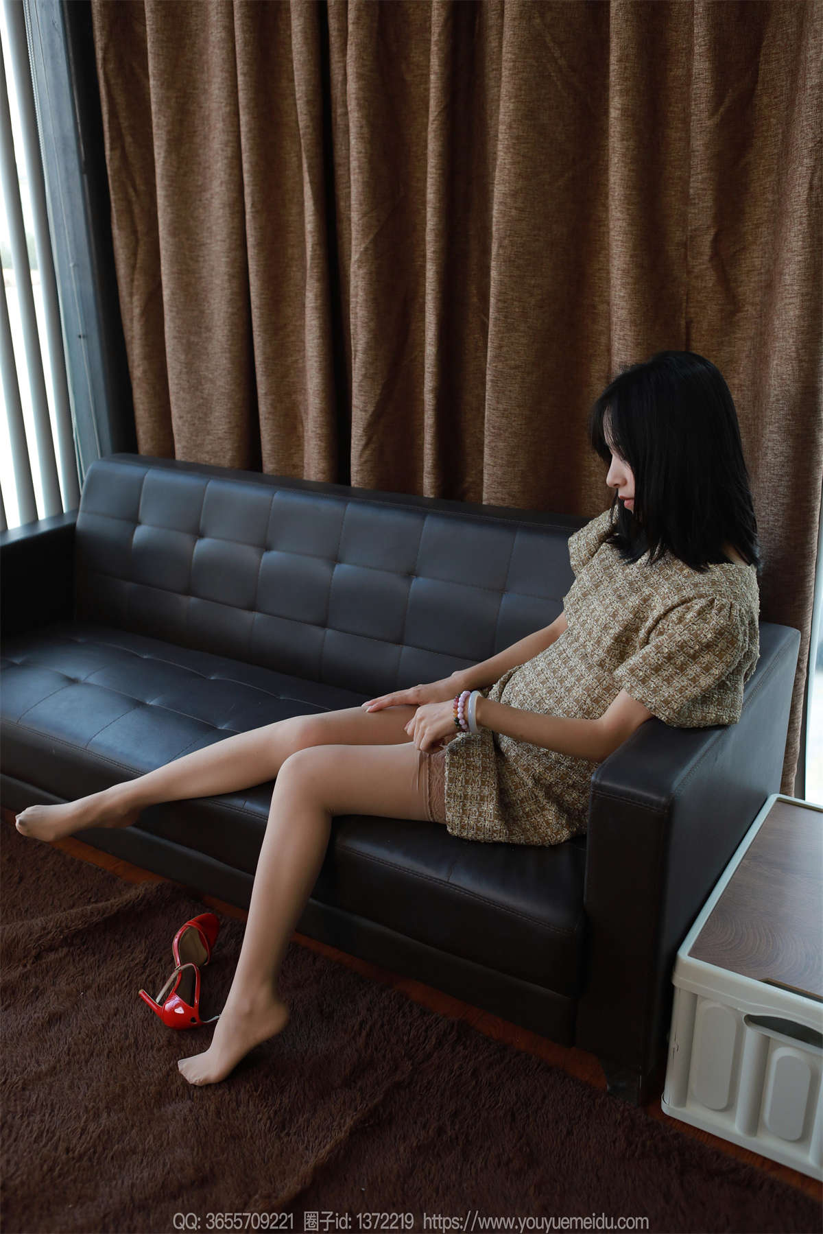 IESS异思趣向 2025.02.04 丝享家1968：美子 红根绿裙（下）-日更街拍