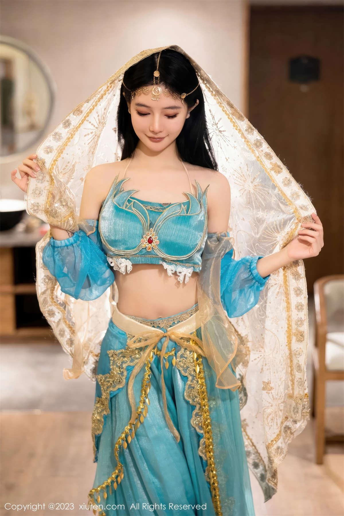 图片[2]-Xiuren秀人网 2023.10.07 No.7469 幼幼-日更街拍