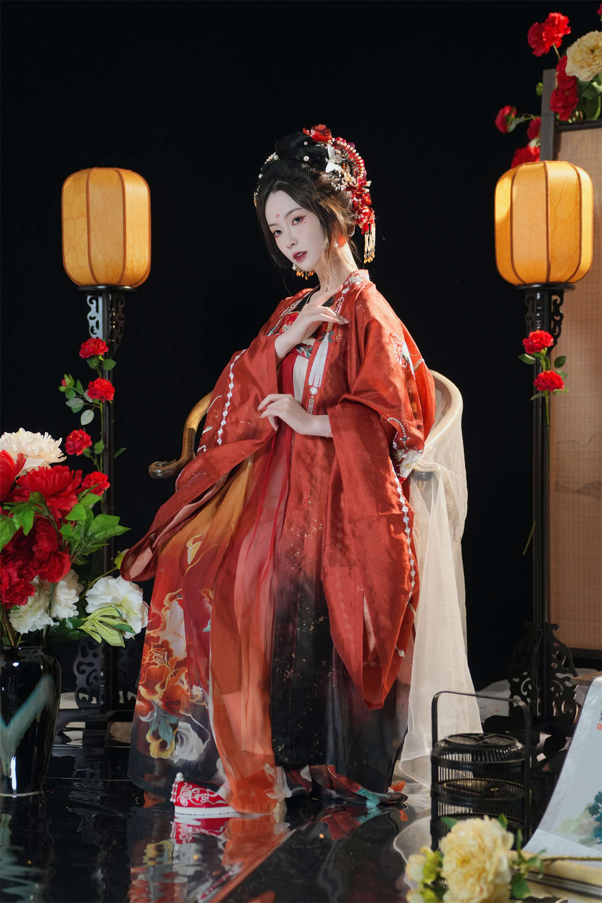 YITUYU艺图语 2023.06.11 十二花神之牡丹花神 Vi鸽_Vivian-日更街拍