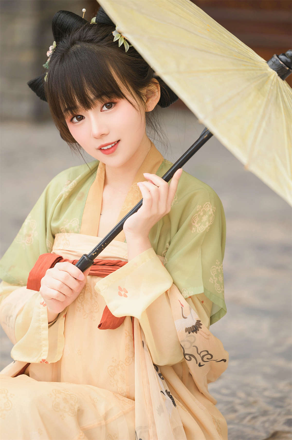 YITUYU艺图语 2022.07.19 却把青梅嗅 七弦-日更街拍