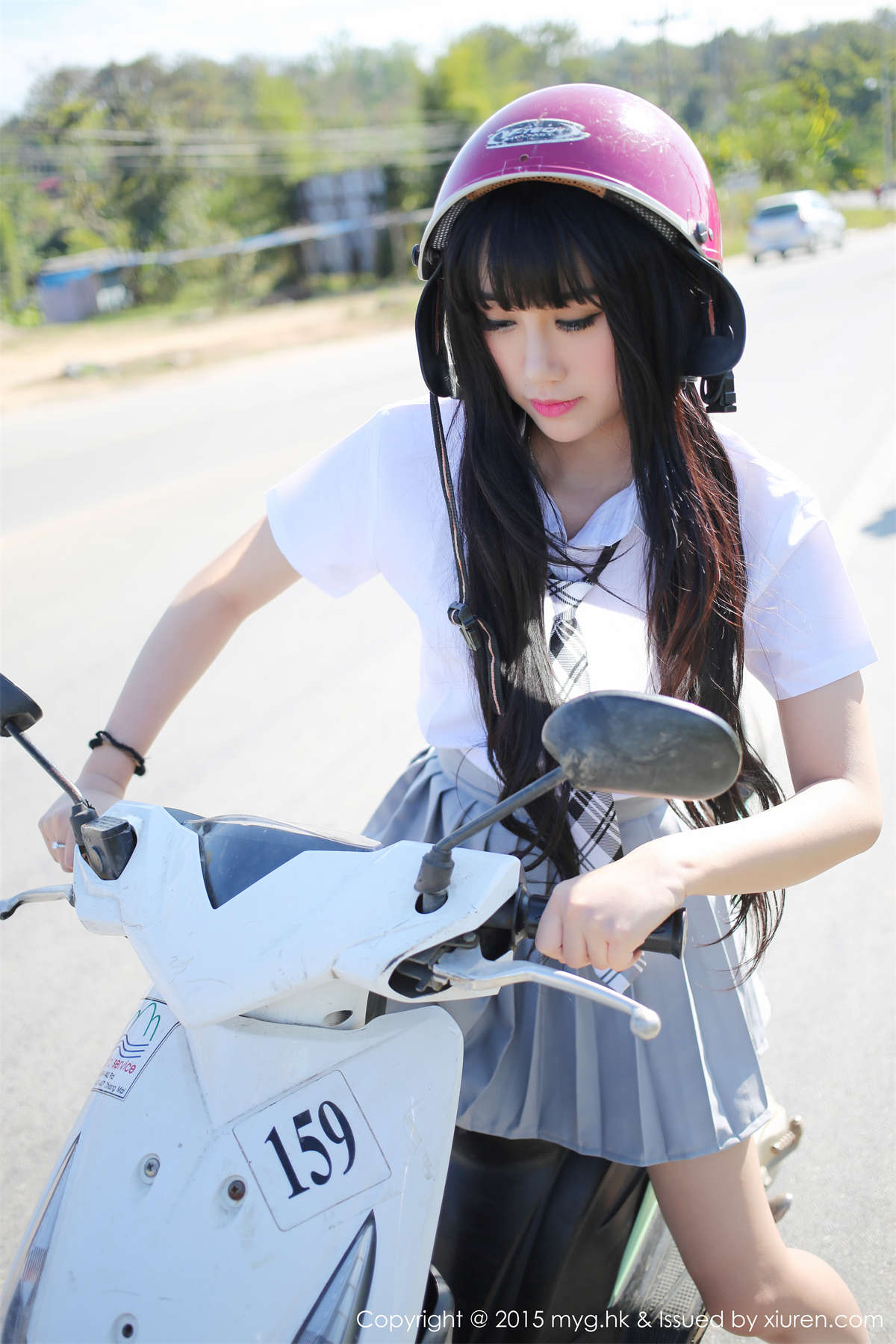 MyGirl美媛馆 2015.02.02 VOL.096 杨晓青儿-日更街拍