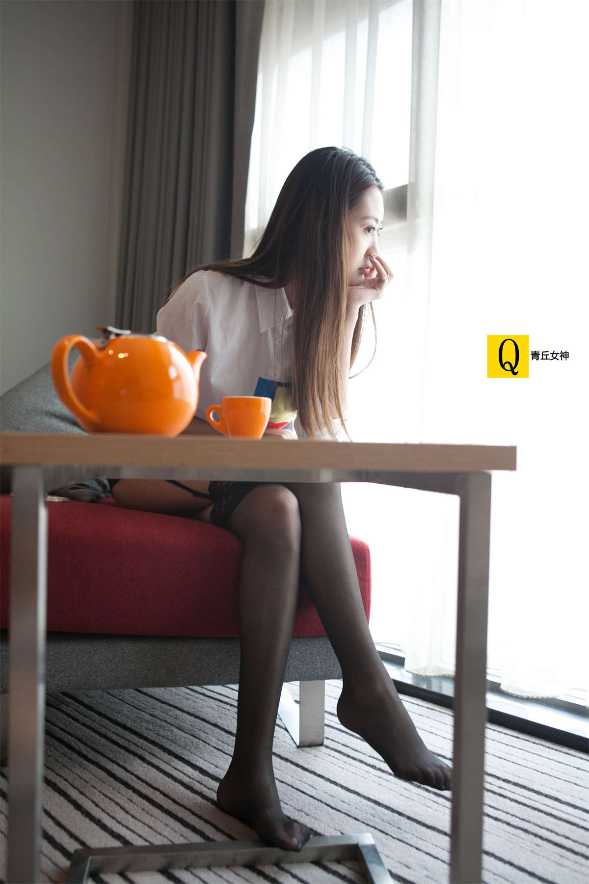 图片[2]-青丘女神 NO.010 2017.07.01 众筹：小豆Ⅱ-日更街拍