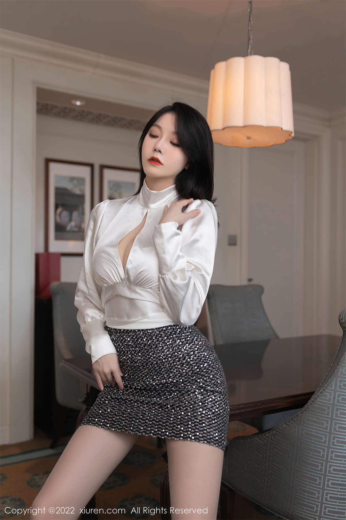 Xiuren秀人网 2022.08.23 NO.5480 安然anran-日更街拍