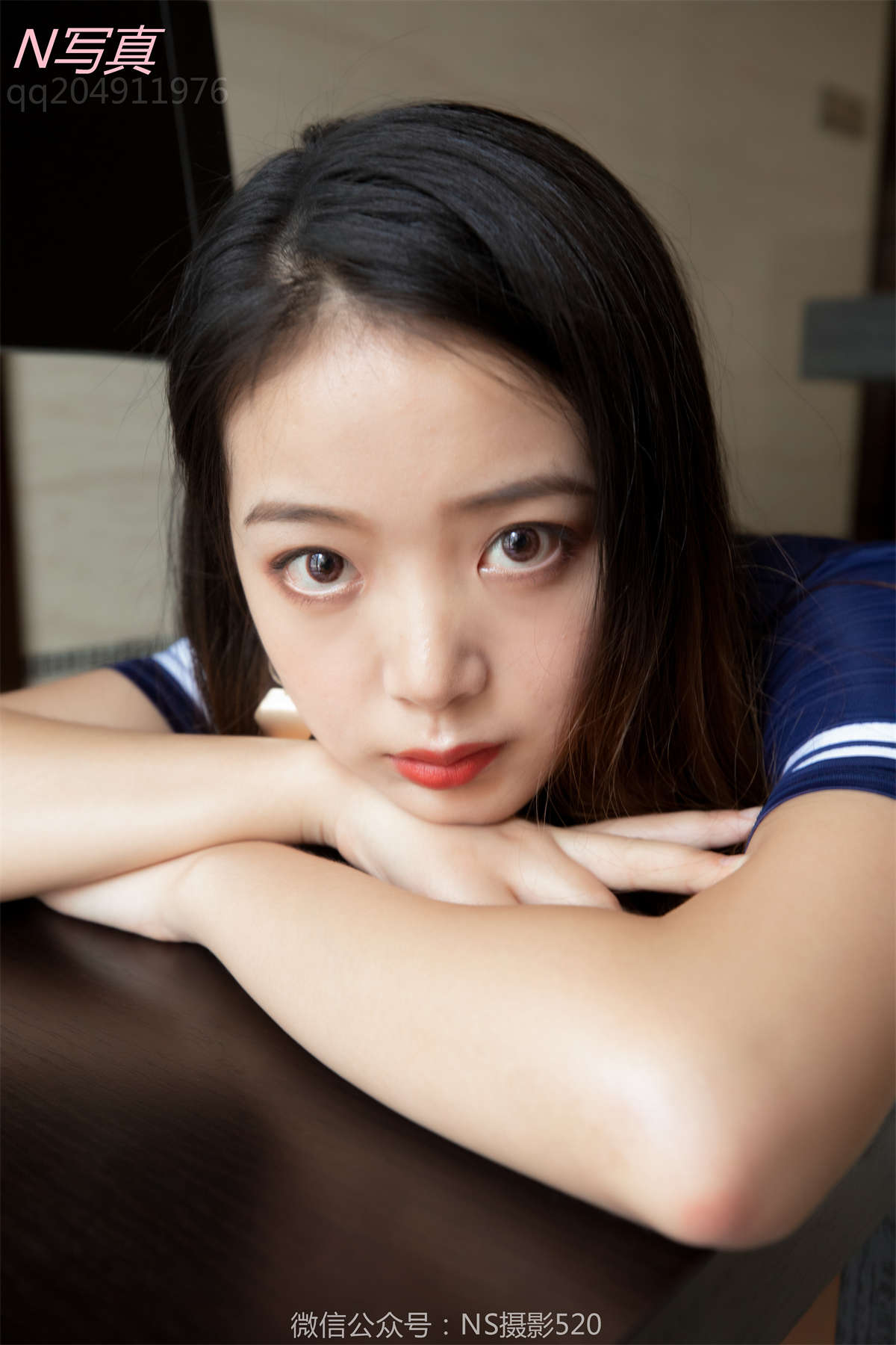 纳丝摄影No.267 蓝蓝-日更街拍