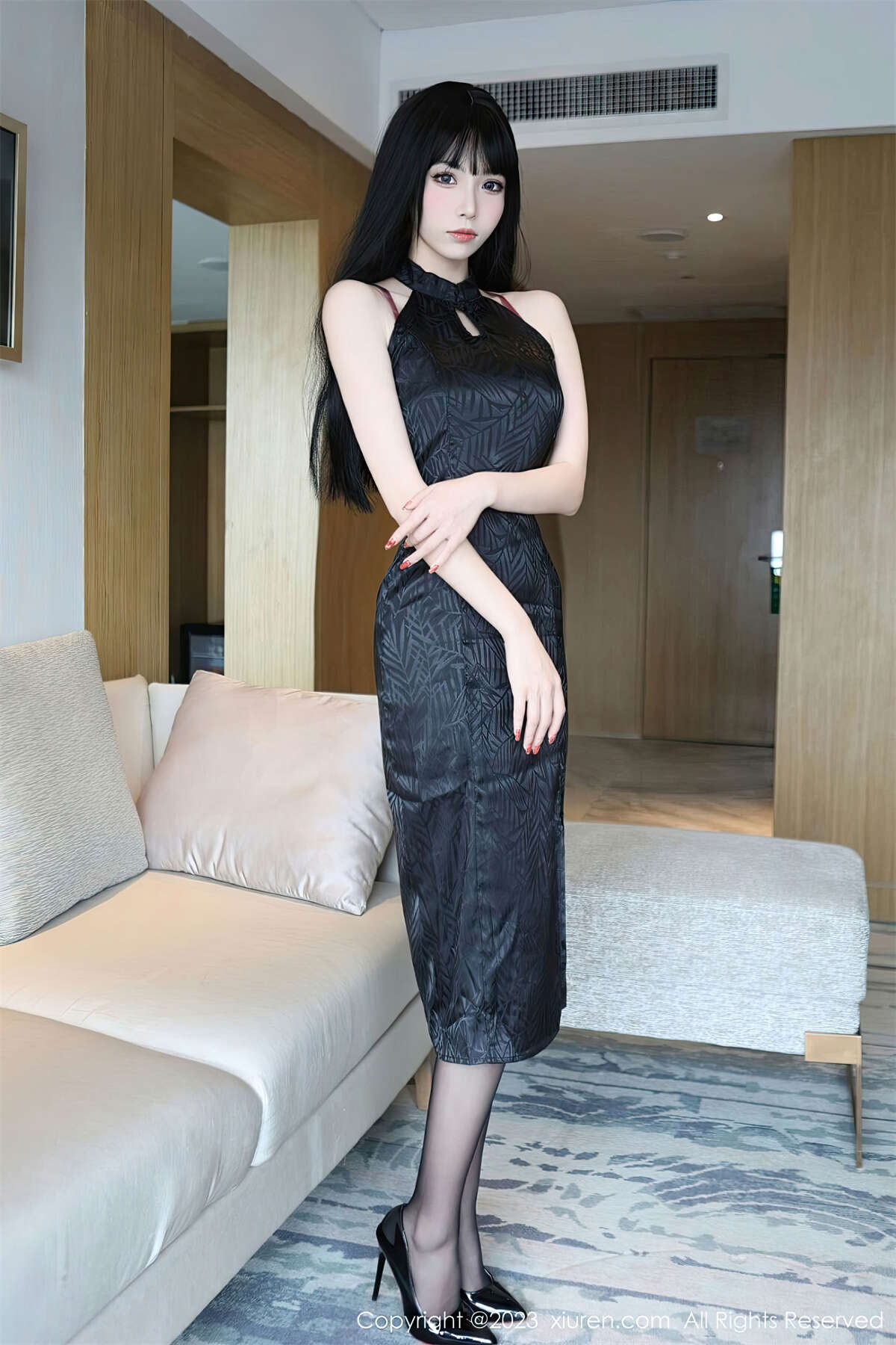 图片[2]-Xiuren秀人网 2023.05.04 No.6666 江七七-日更街拍