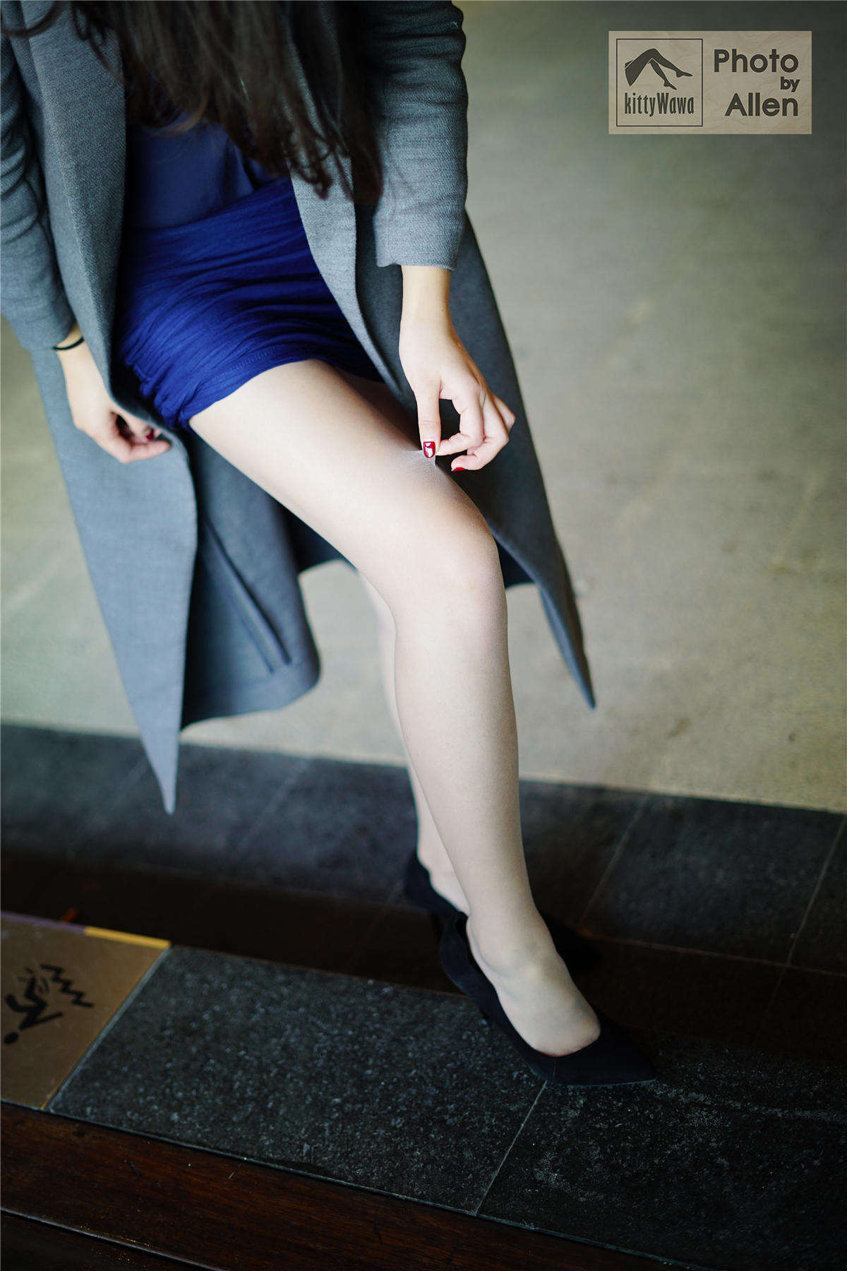 图片[2]-kittyWawa袜小喵 KT028 扯-日更街拍