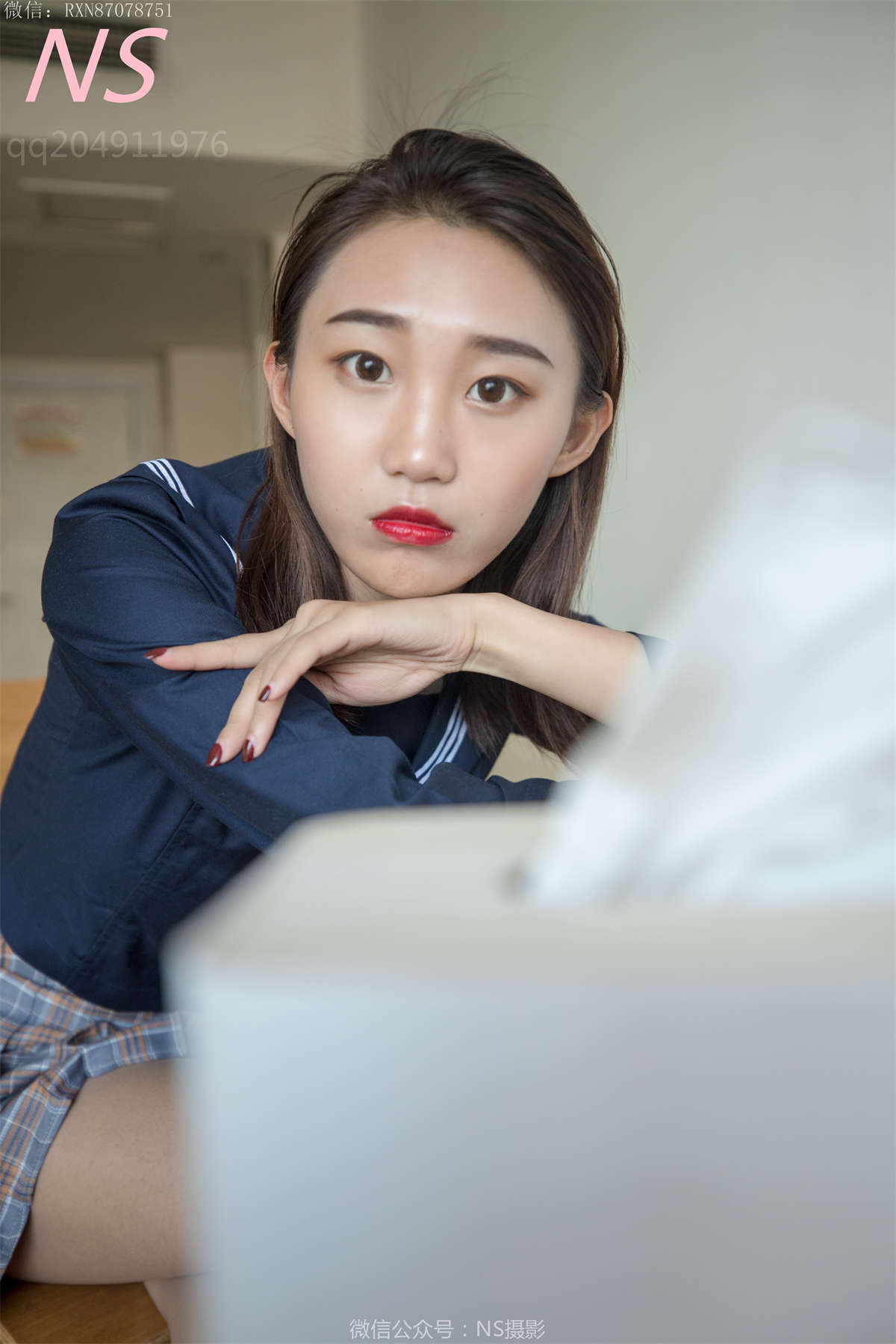 纳丝摄影No.270 婉文-日更街拍