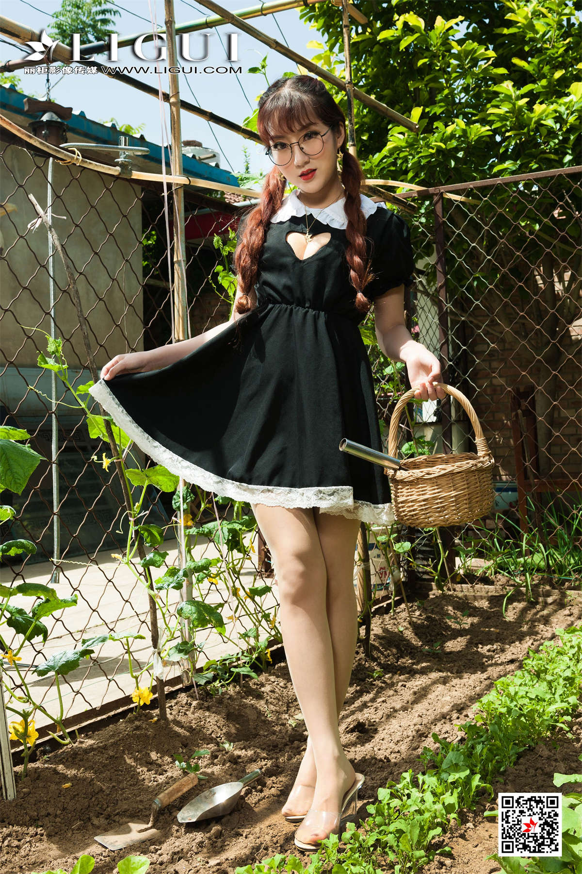 图片[2]-Ligui丽柜 2020.07.29 满园春色 汐汐-日更街拍