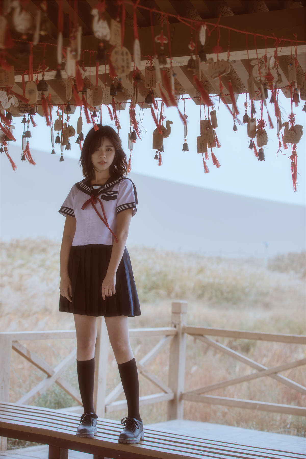 图片[2]-YITUYU艺图语 2022.05.14 沙漠JK 佳佳-日更街拍