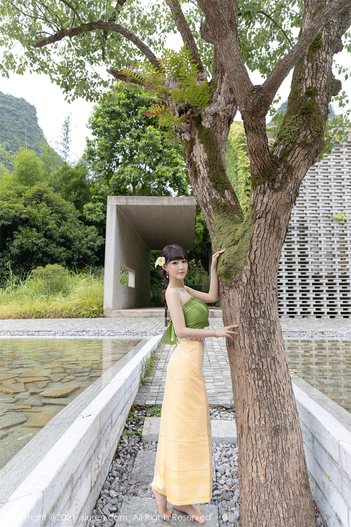 Xiuren秀人网 2021.09.18 NO.3971 朱可儿Flower插图1