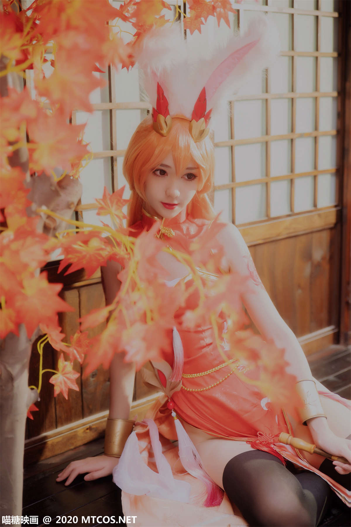 图片[2]-喵糖映画 HML.022 公孙离旗袍-日更街拍