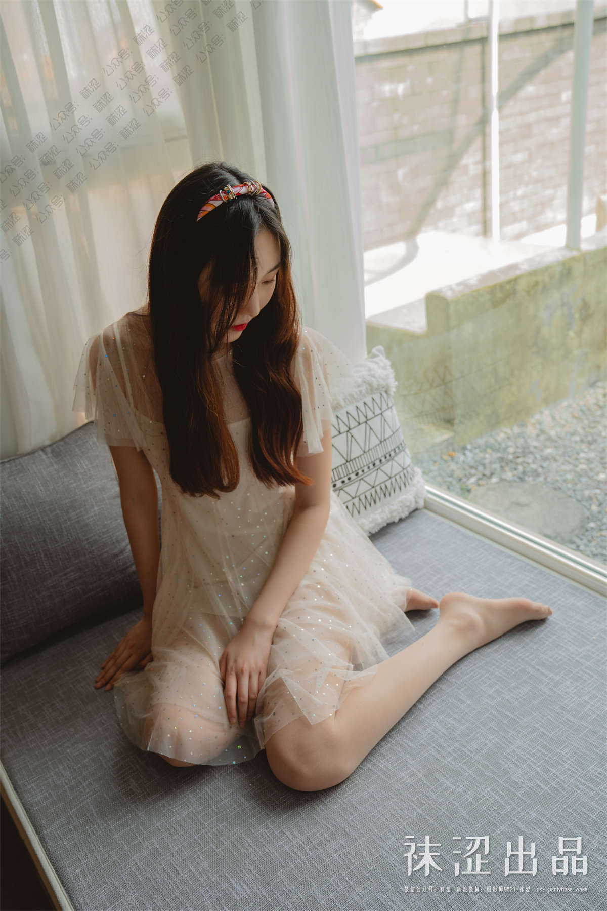 图片[2]-袜涩写真 VOL.066 思甜 呼吸小院-日更街拍