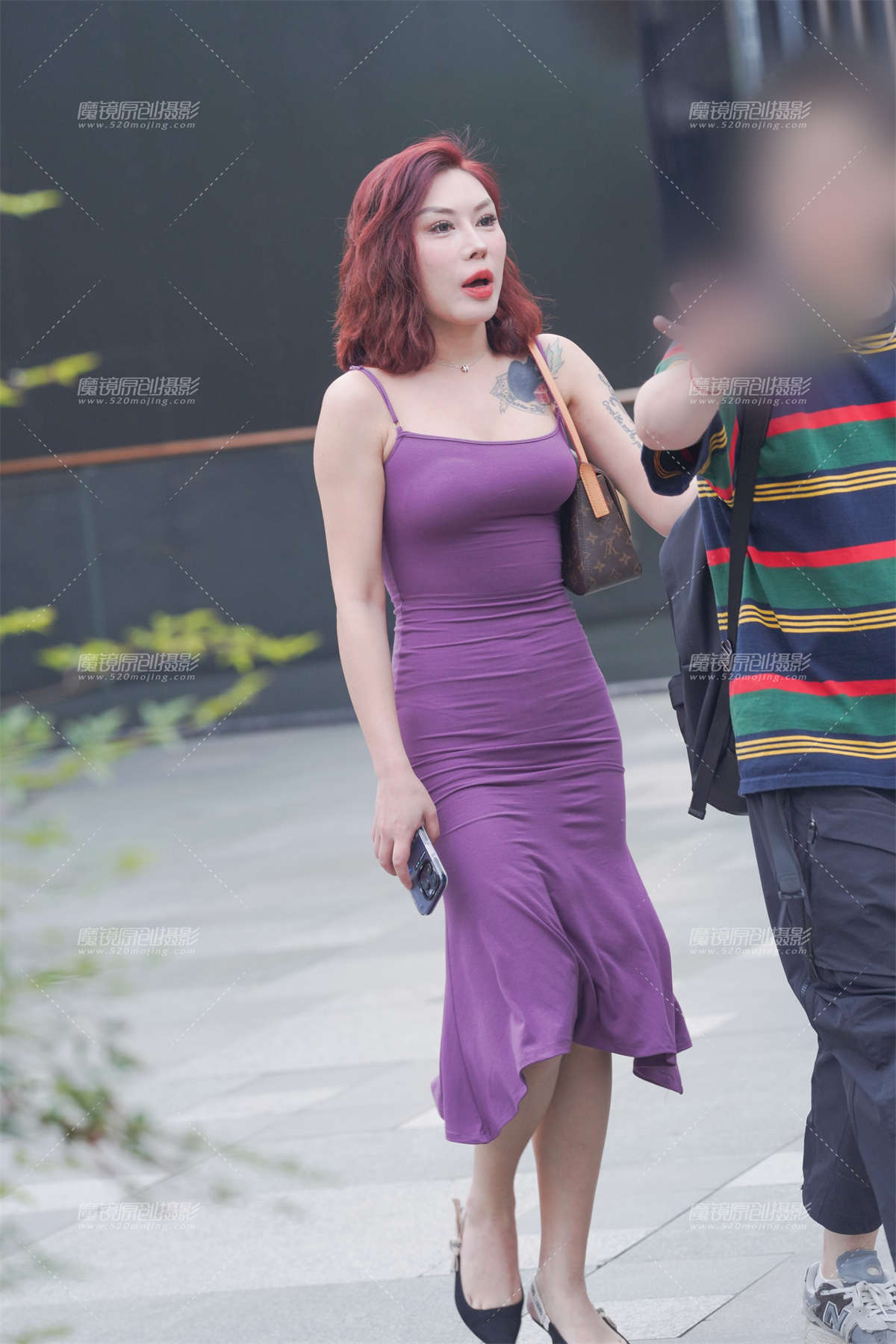 包臀裙-日更街拍