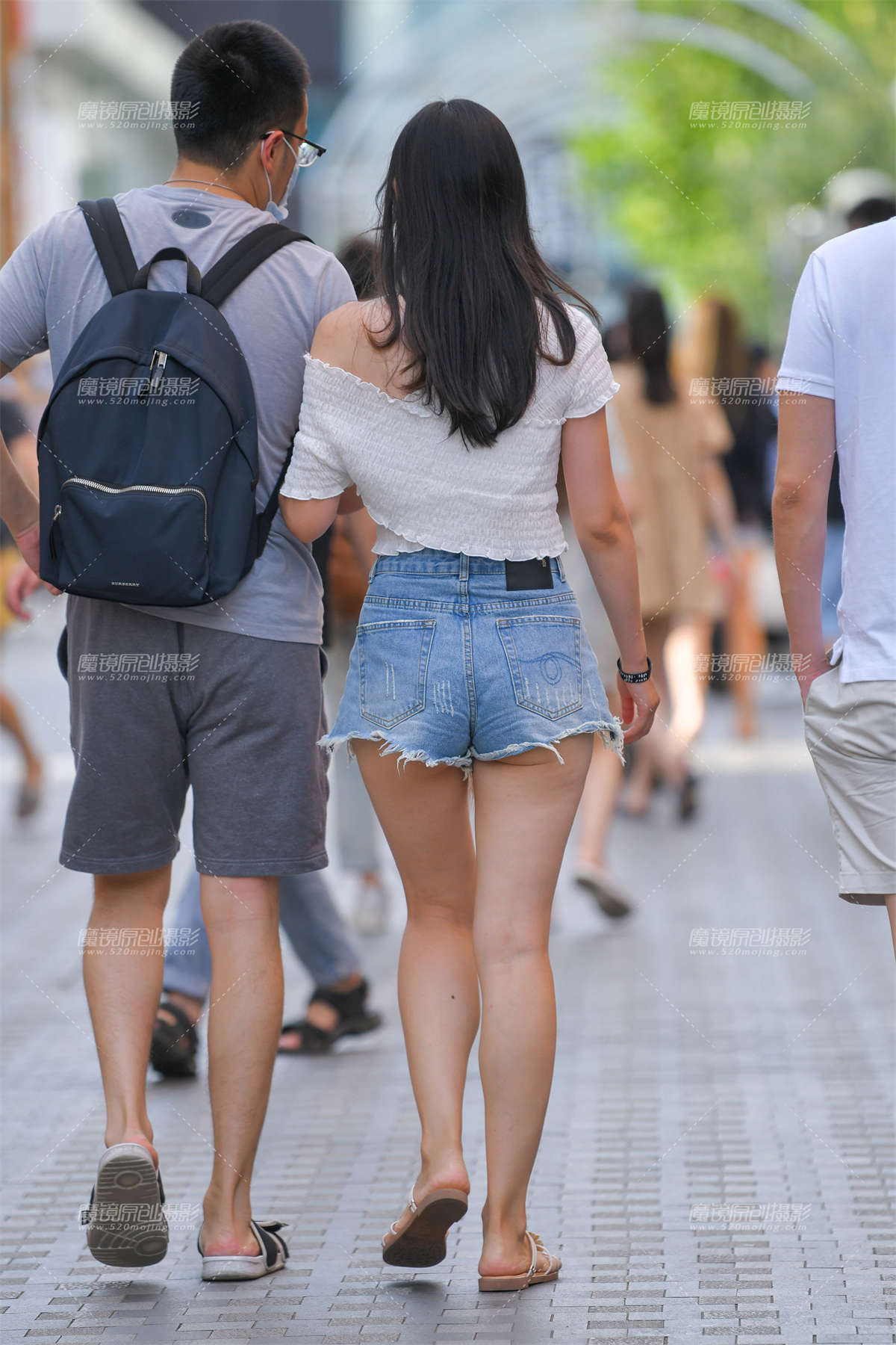 图片[2]-【赛德克赛帖】性感YY热裤女-日更街拍