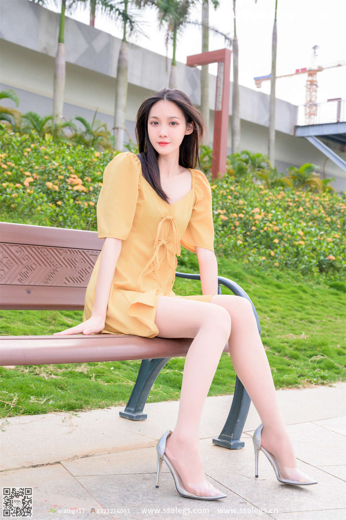 SSA丝社 NO.391 君君天气好一起去郊游吧-日更街拍