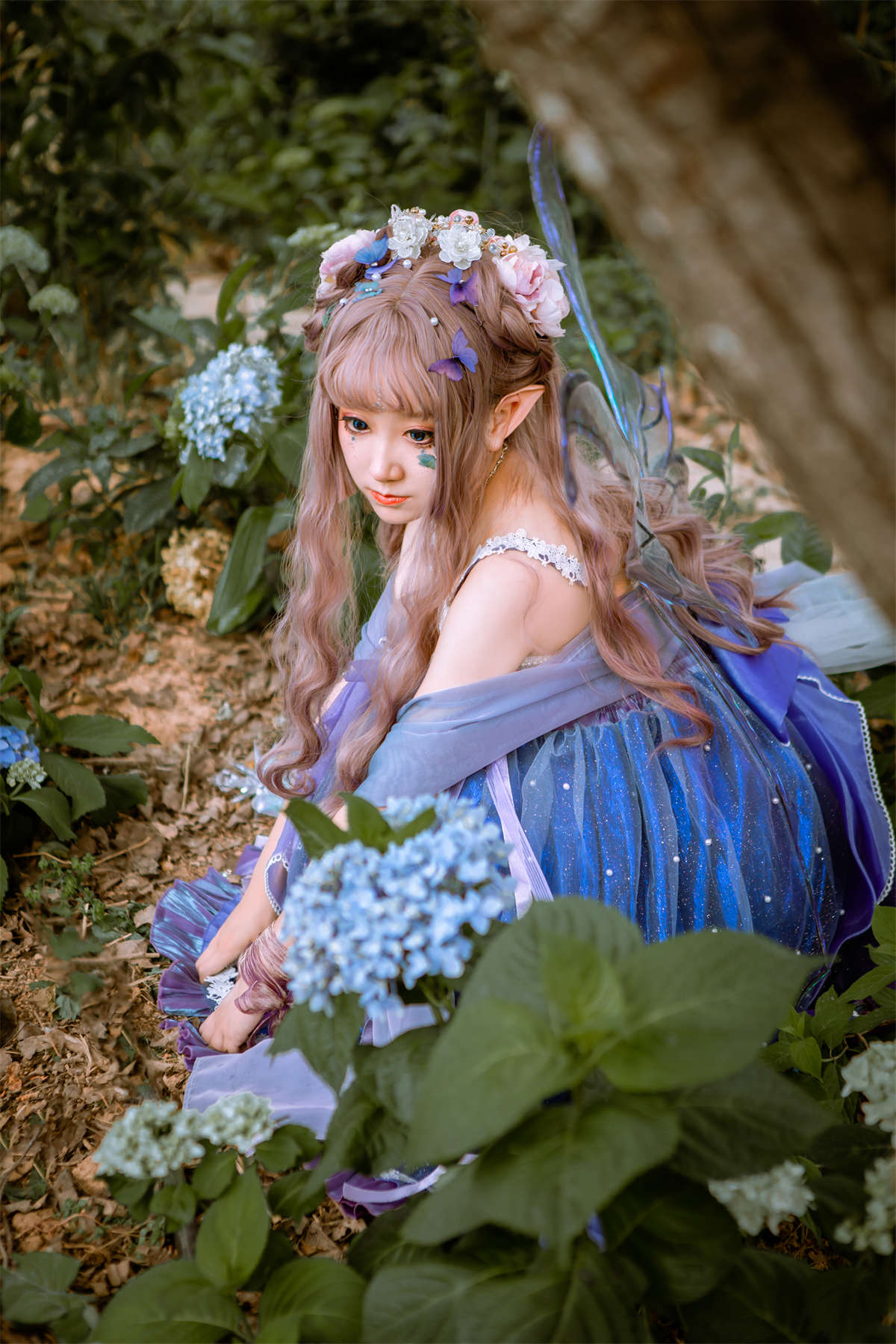 图片[2]-YITUYU艺图语 2022.02.11 精灵花季 重羽_KUSHINA-MIO-日更街拍