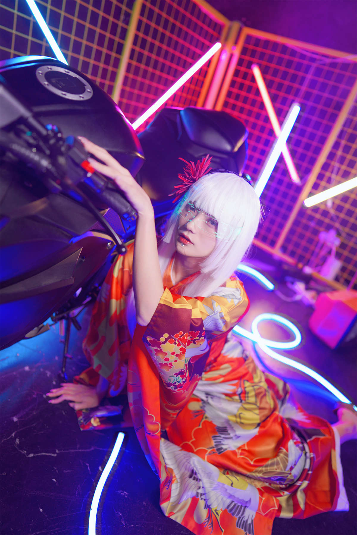 YITUYU艺图语 2023.06.18 赛博电子姬 兔子Zzz不吃胡萝卜-日更街拍